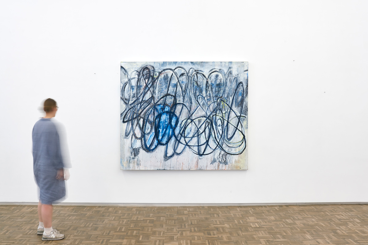 Jan-Henri Booyens, Tachyon.7 (2021) | Oil and mixed media on canvas, 200 x 170cm