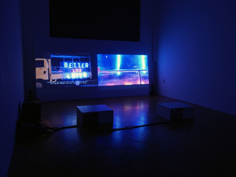 Installation view: grey Projects