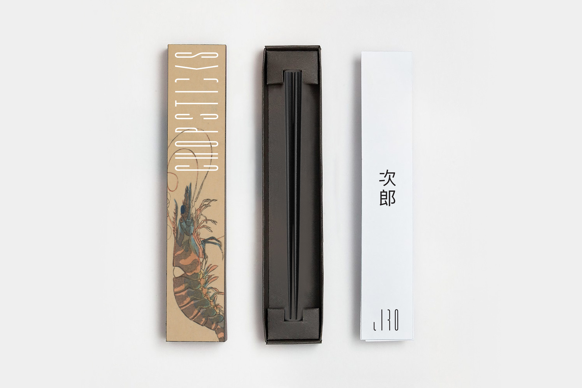 Jiro Visual Identity &ndash; Chopsticks