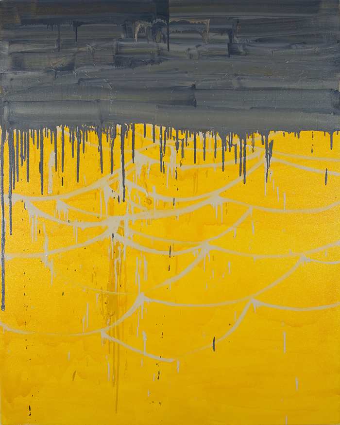 Smoke Hid the Light of Day, 2013, oil on canvas, 60x48 in