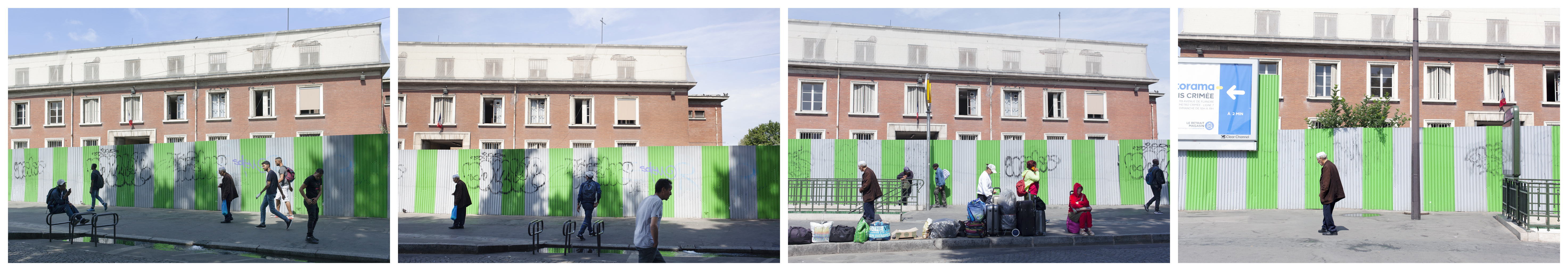 julien crégut - Place Auguste Baron - 75019 / Tentative d’épuisement d’un espace - ©juliencregut