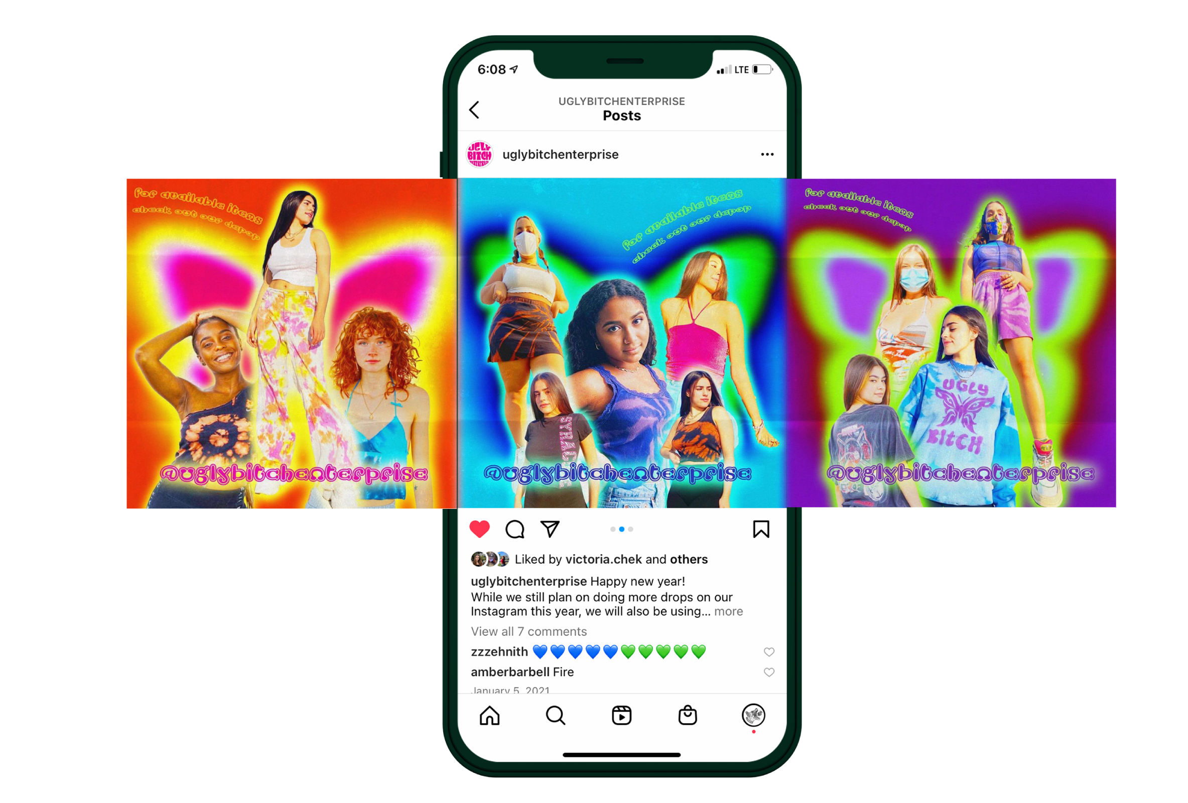 UGLY BITCH ENTERPRISE SOCIALS