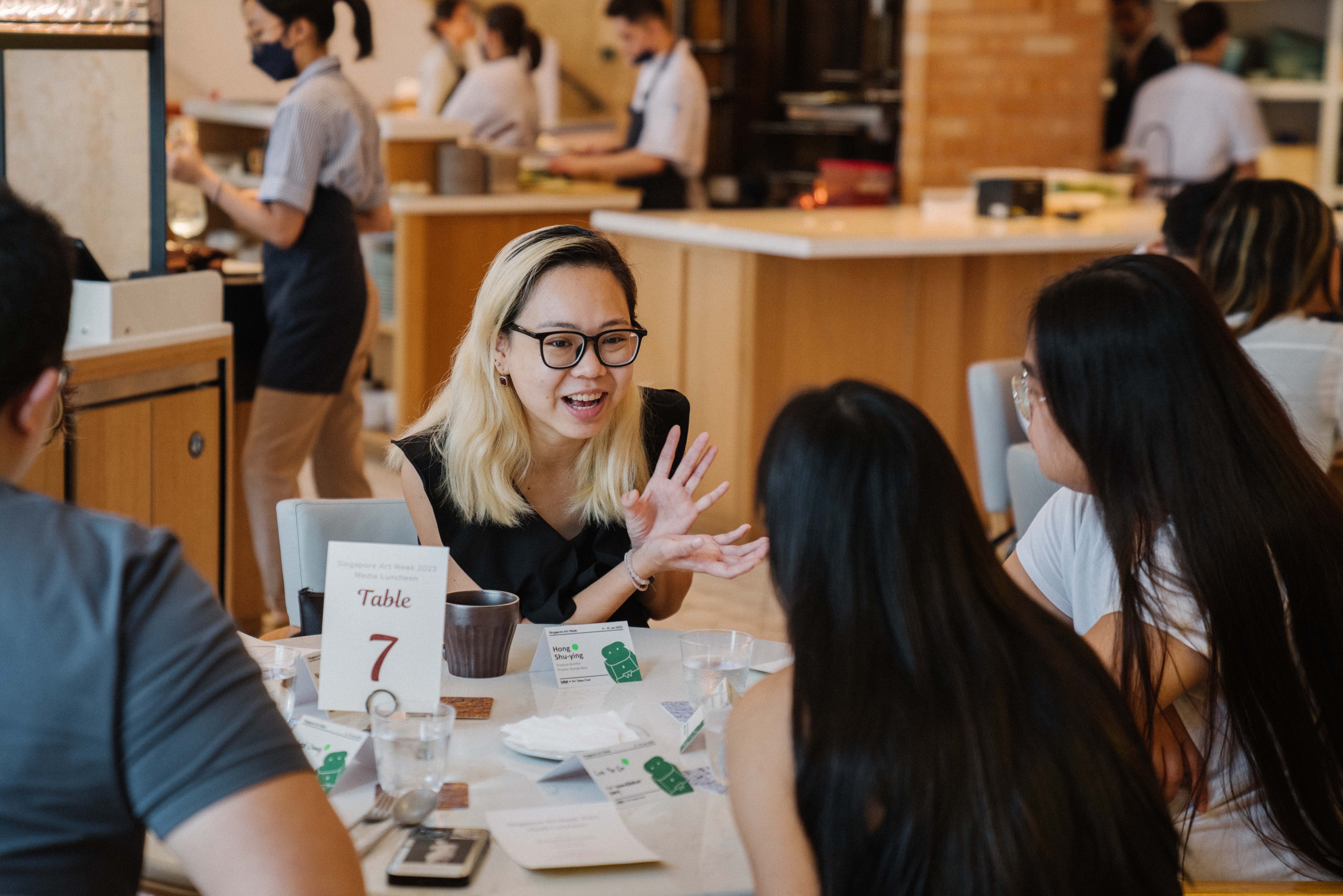 Singapore Art Week 2023 Media Conference, 2022, for National Arts Council (SG)