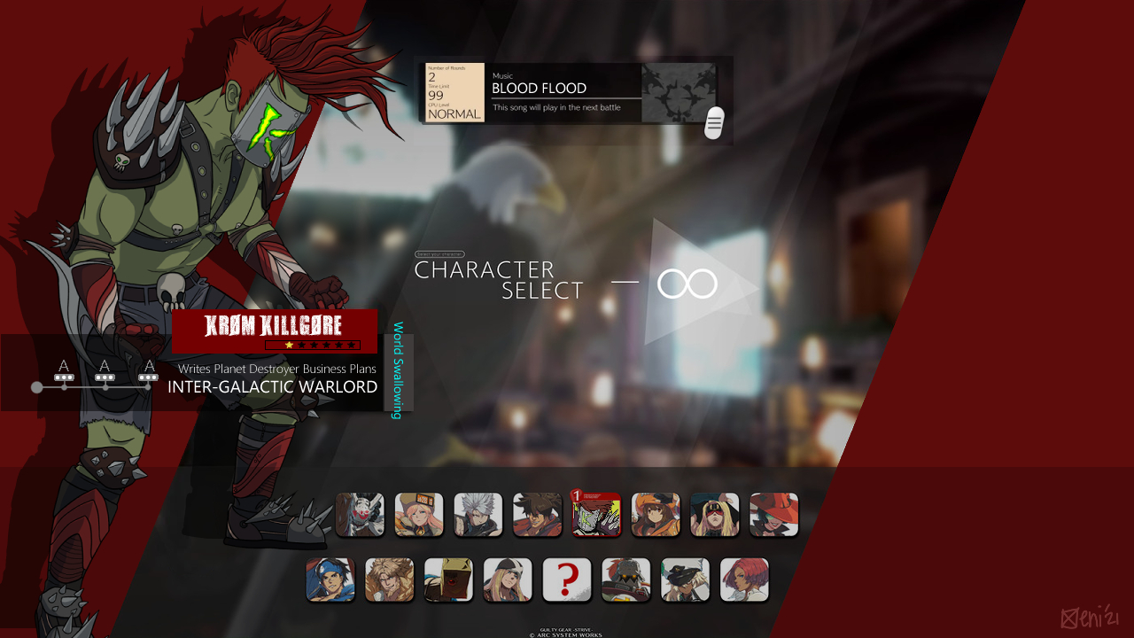 KRØM is in Guilty Gear: Strive