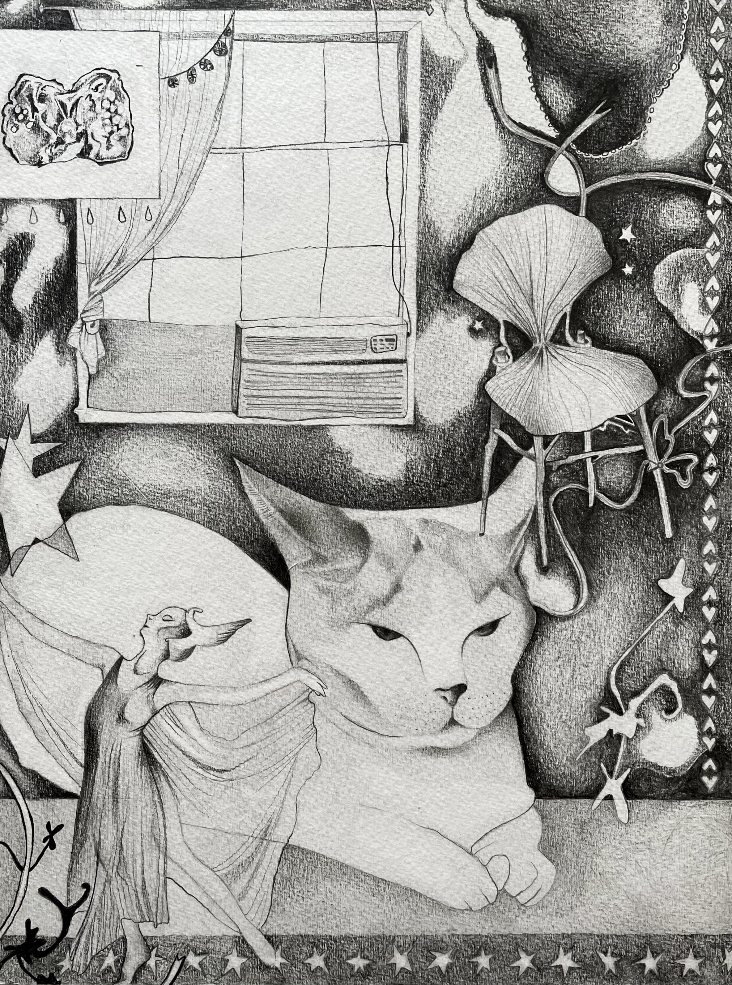 Concrete's Dreams, Graphite, 2022