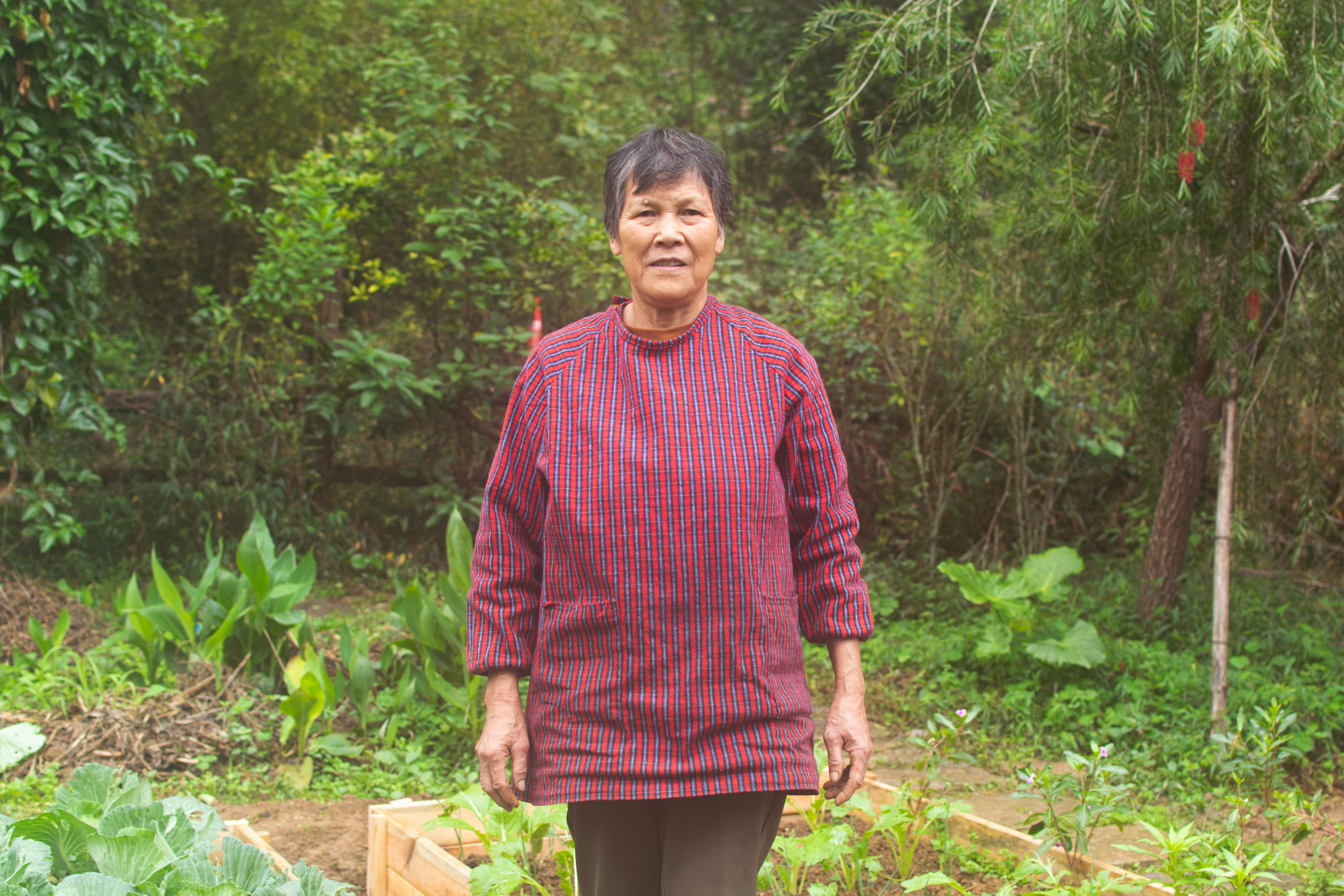 Compañera de trabajo en Xingping