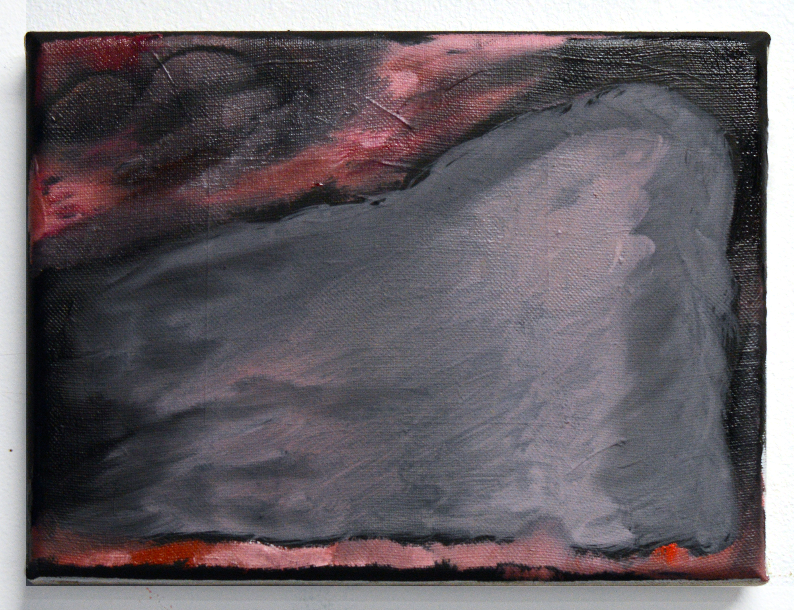 Your unhinged devotion, oil on linen, 18 x 24 cm, 2024