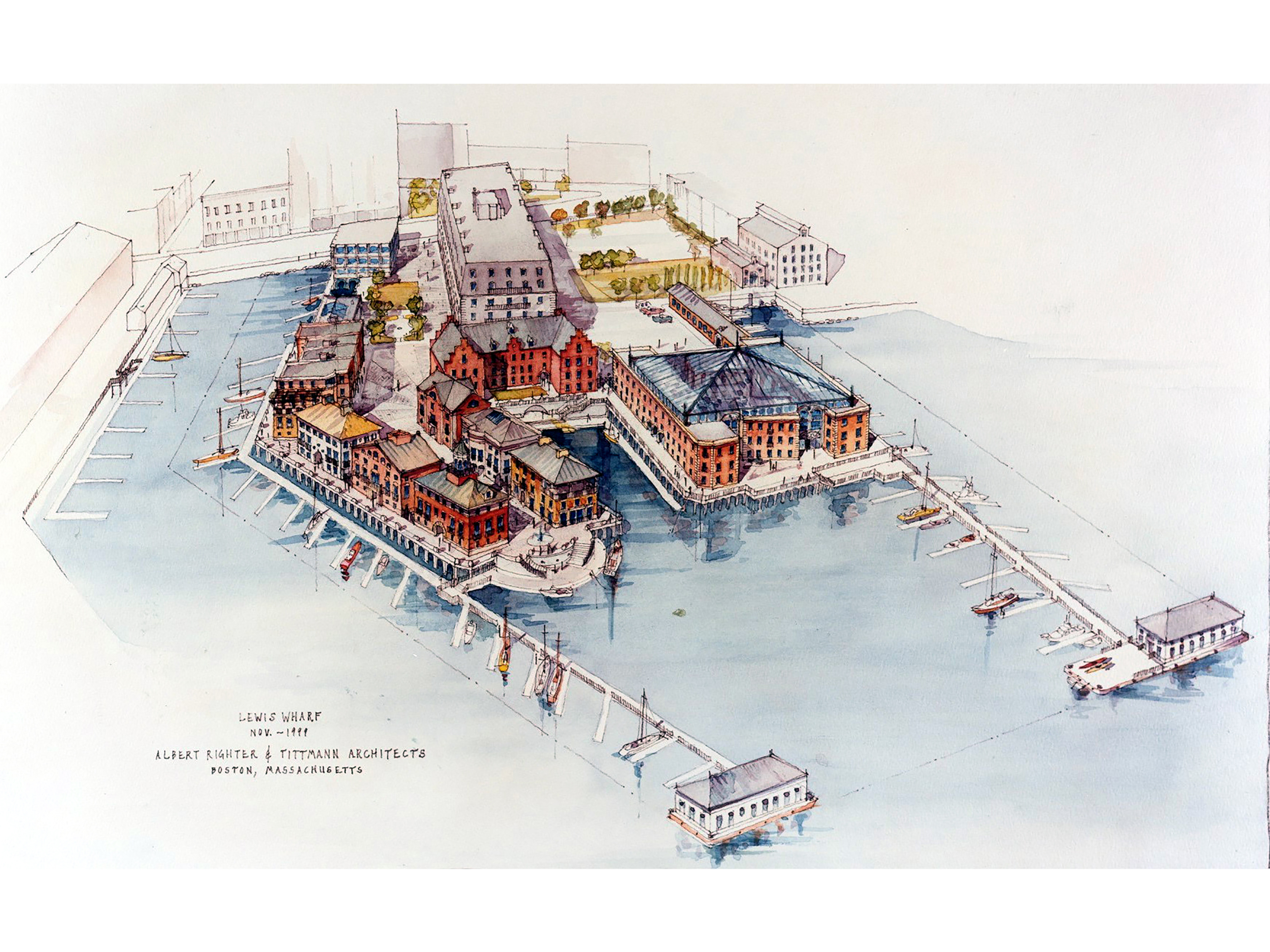 Lewis Wharf, Boston, MA