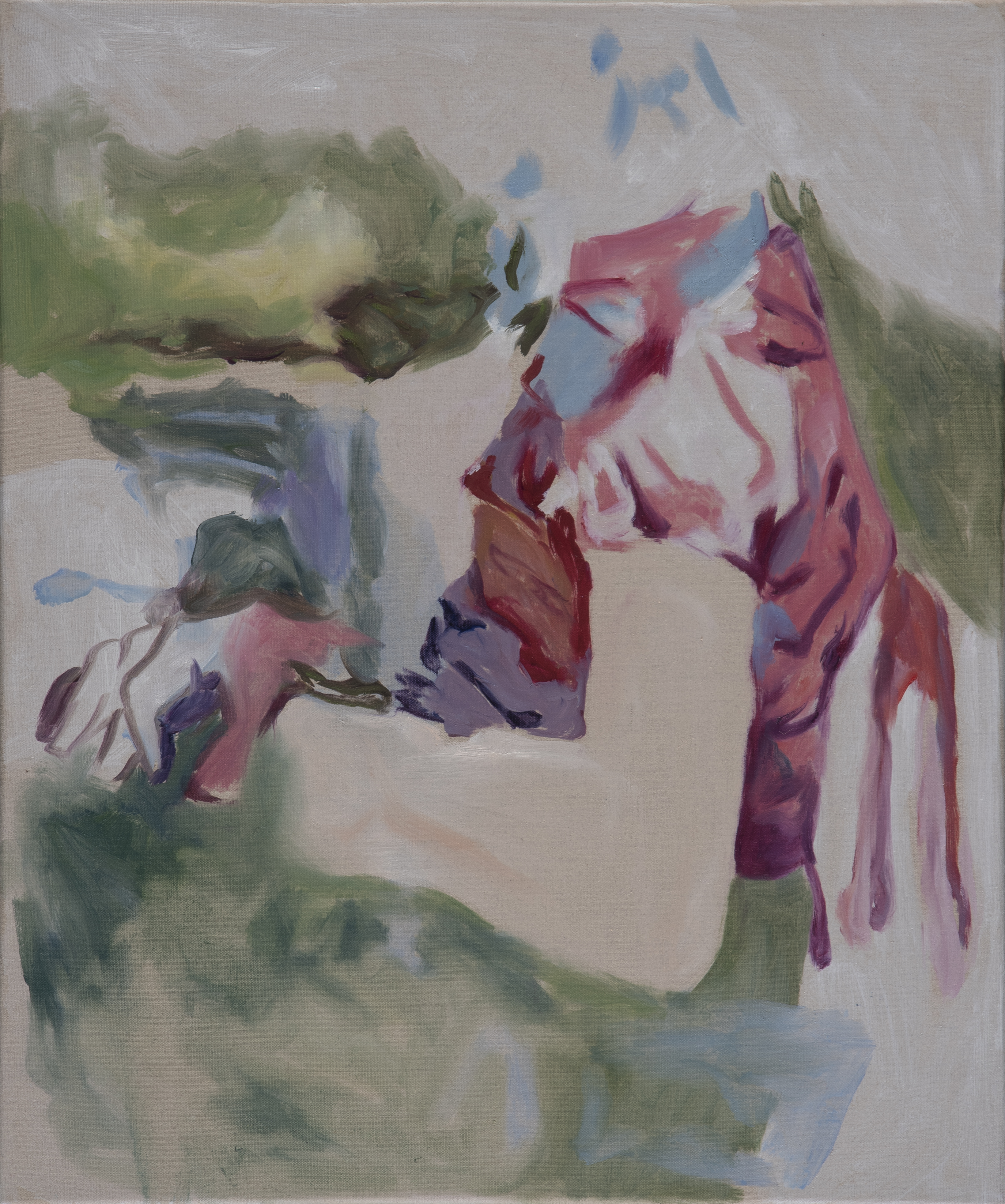 Untitled, Oil on linen, 80 x 60, 2021