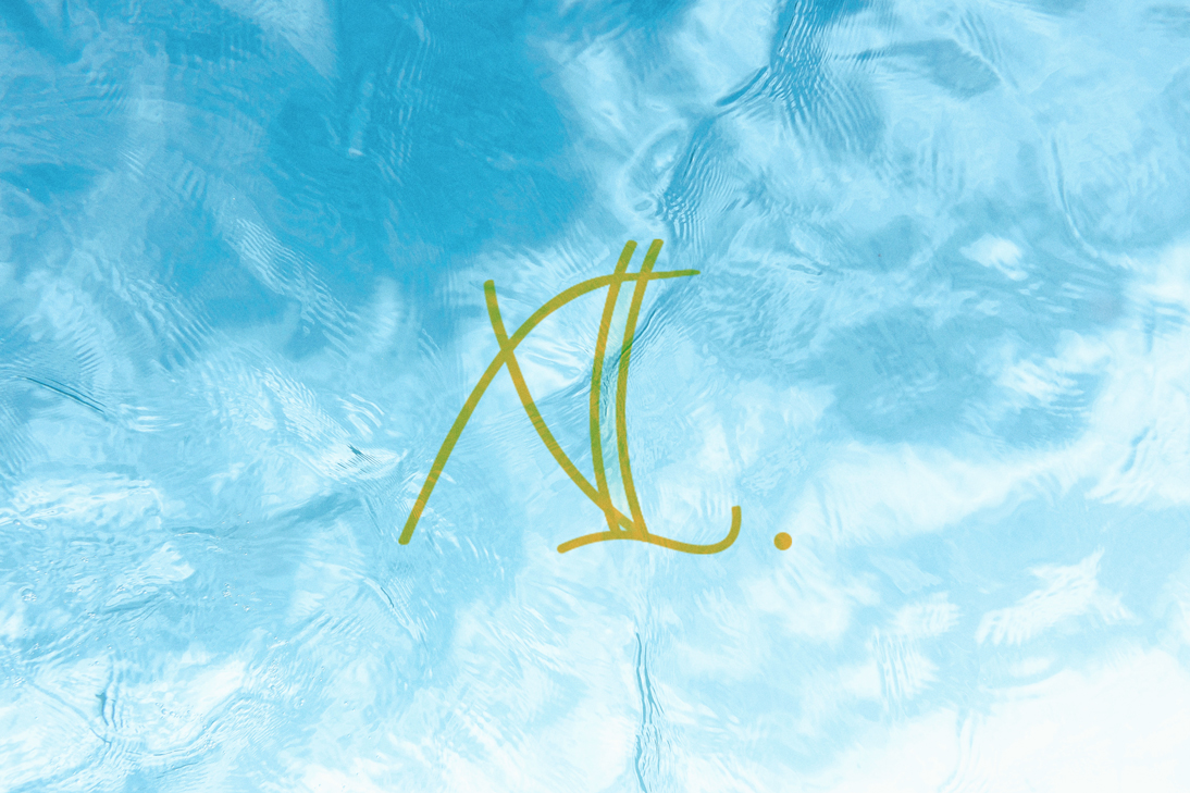 High-End Swimwear Monogram Logo © Miranda Martinez M. Image by Samuel Scrimshaw
