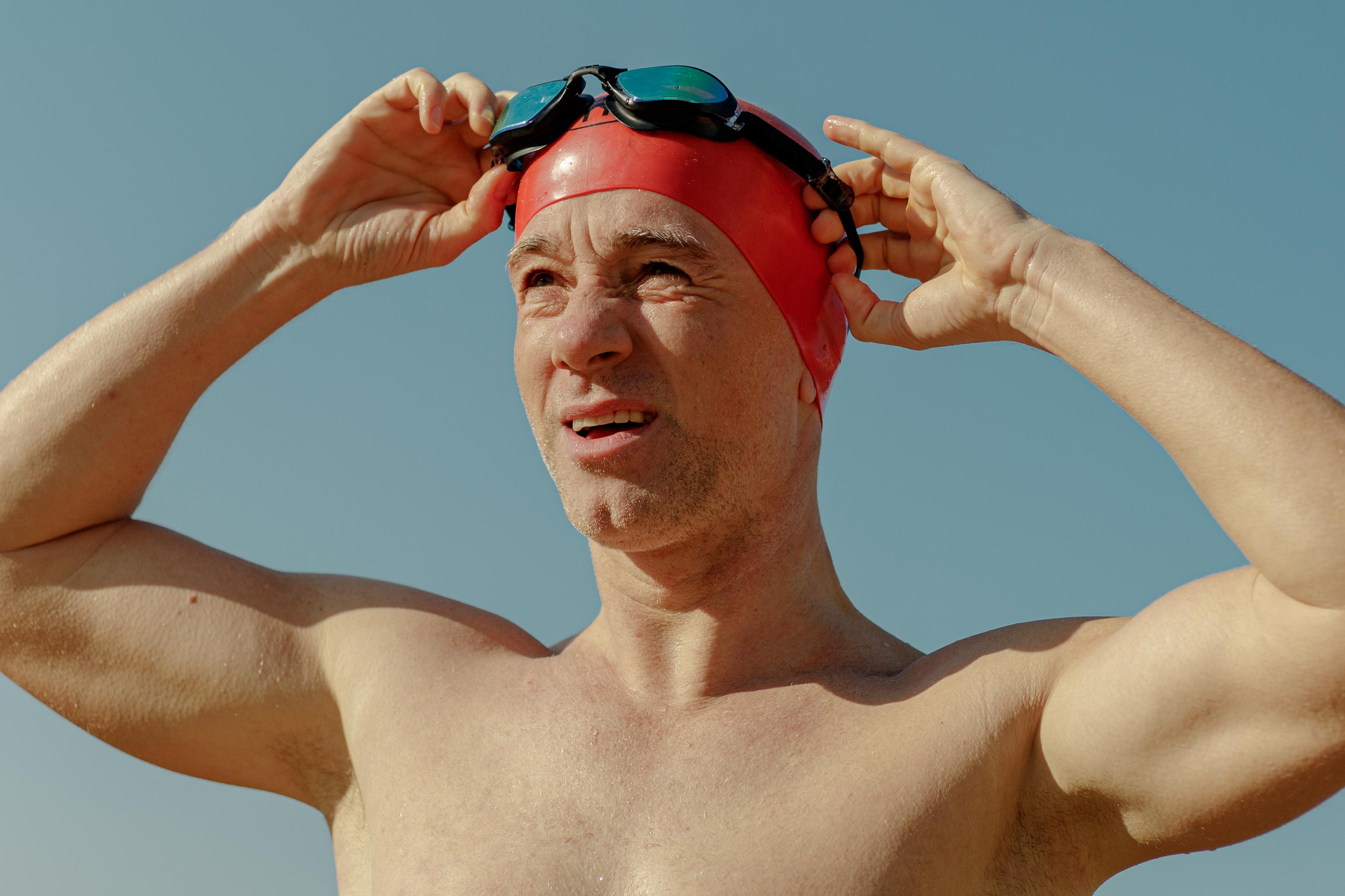 Open-Water Swimming Class With Olivier Courret for Monocle Magazine