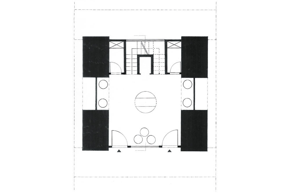Plan détaillé, rez-de-chaussée