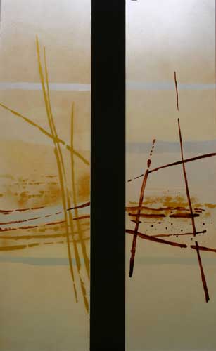 Deux vitraux du fond du chœur