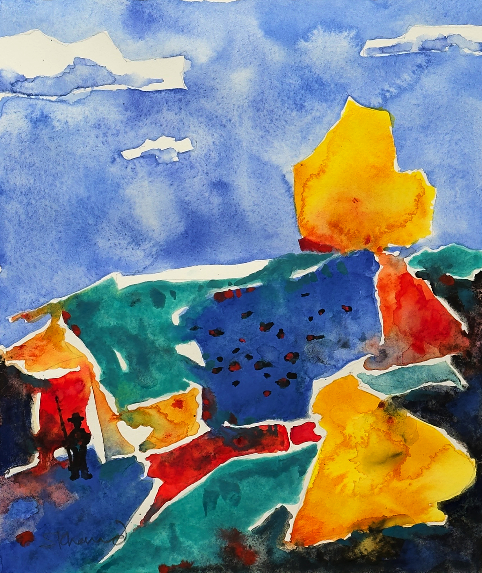 FISHERMAN AND THE FISHPOND - Available