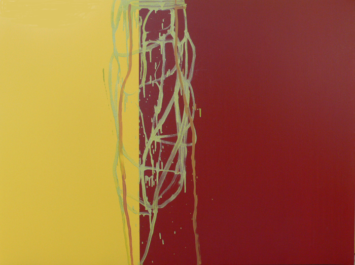 Not in a Bottle, 2007, oil on canvas, 36x48in