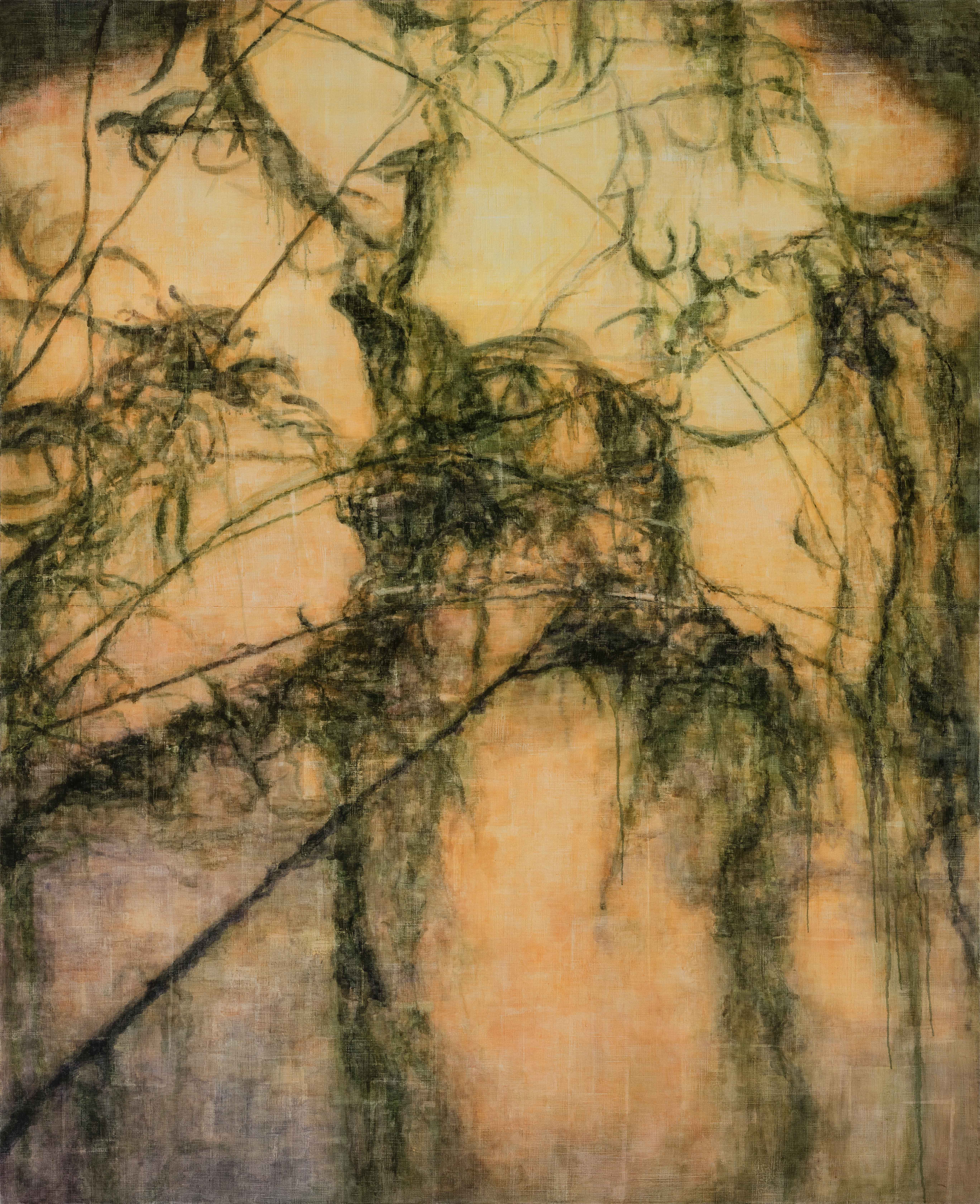 좋은 세계/2020/리넨에 유채/210x170cm