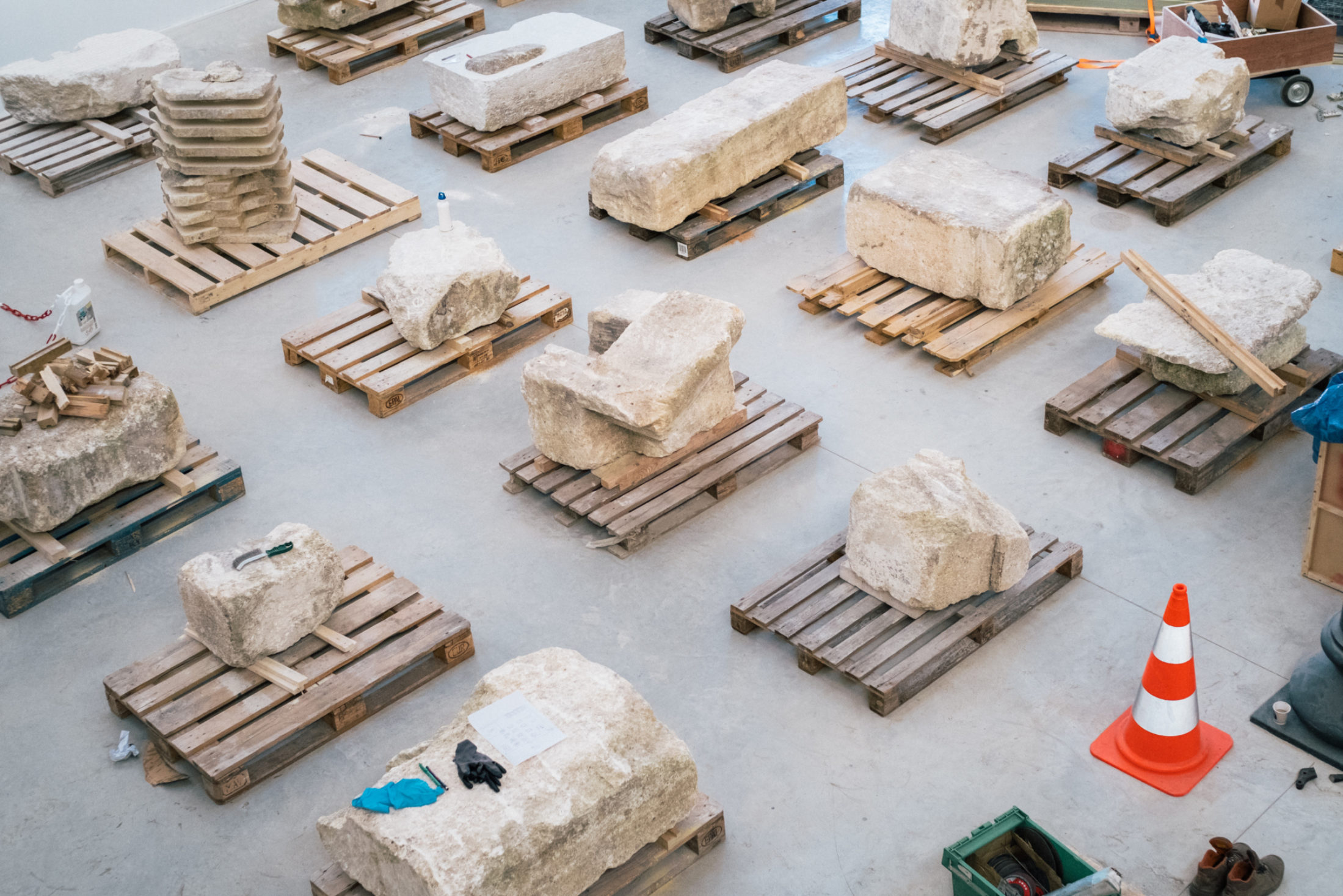 Atelier Luma, Fiting Stones, 2017