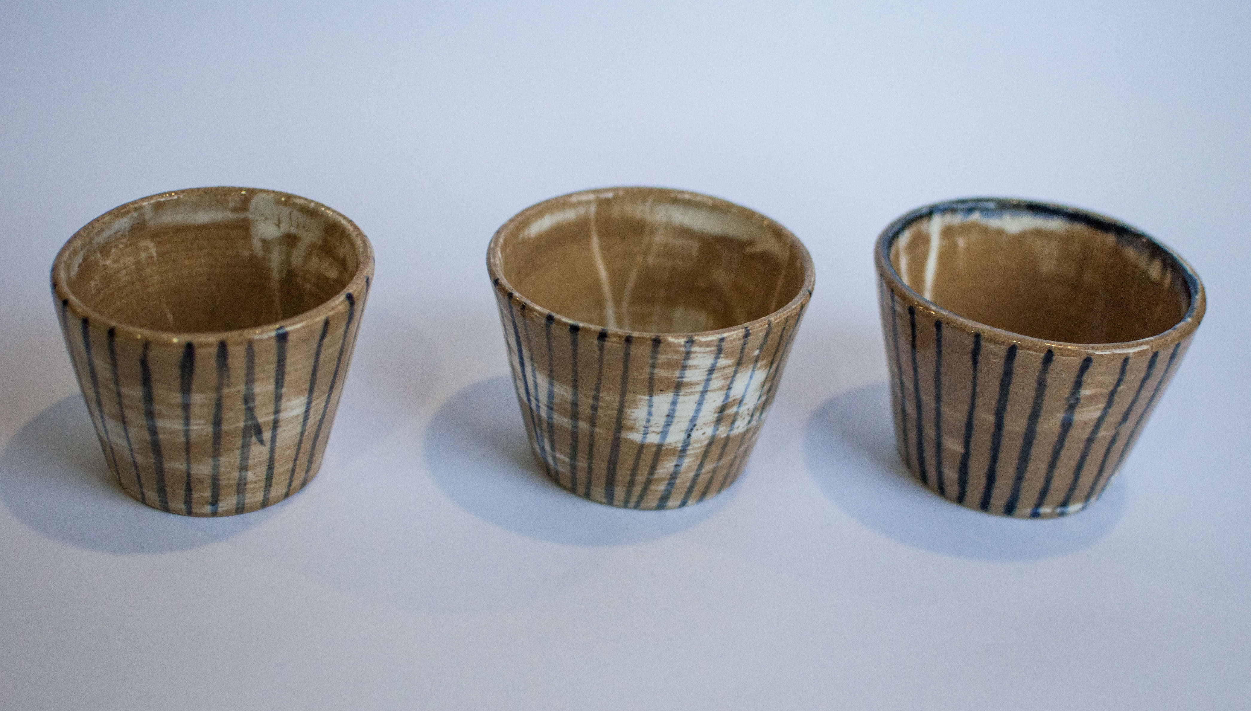 High-temperature ceramic pieces. thrown in electric wheel. Barcelona - Bogot&aacute; 2015 - 2019