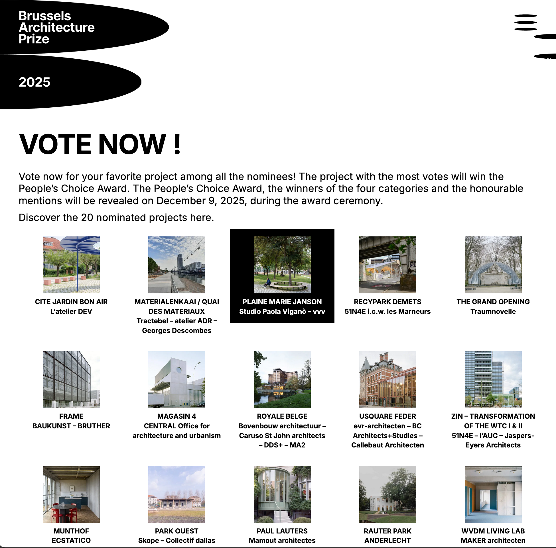 11.25 | Janson - nominé au BAP - Votez !