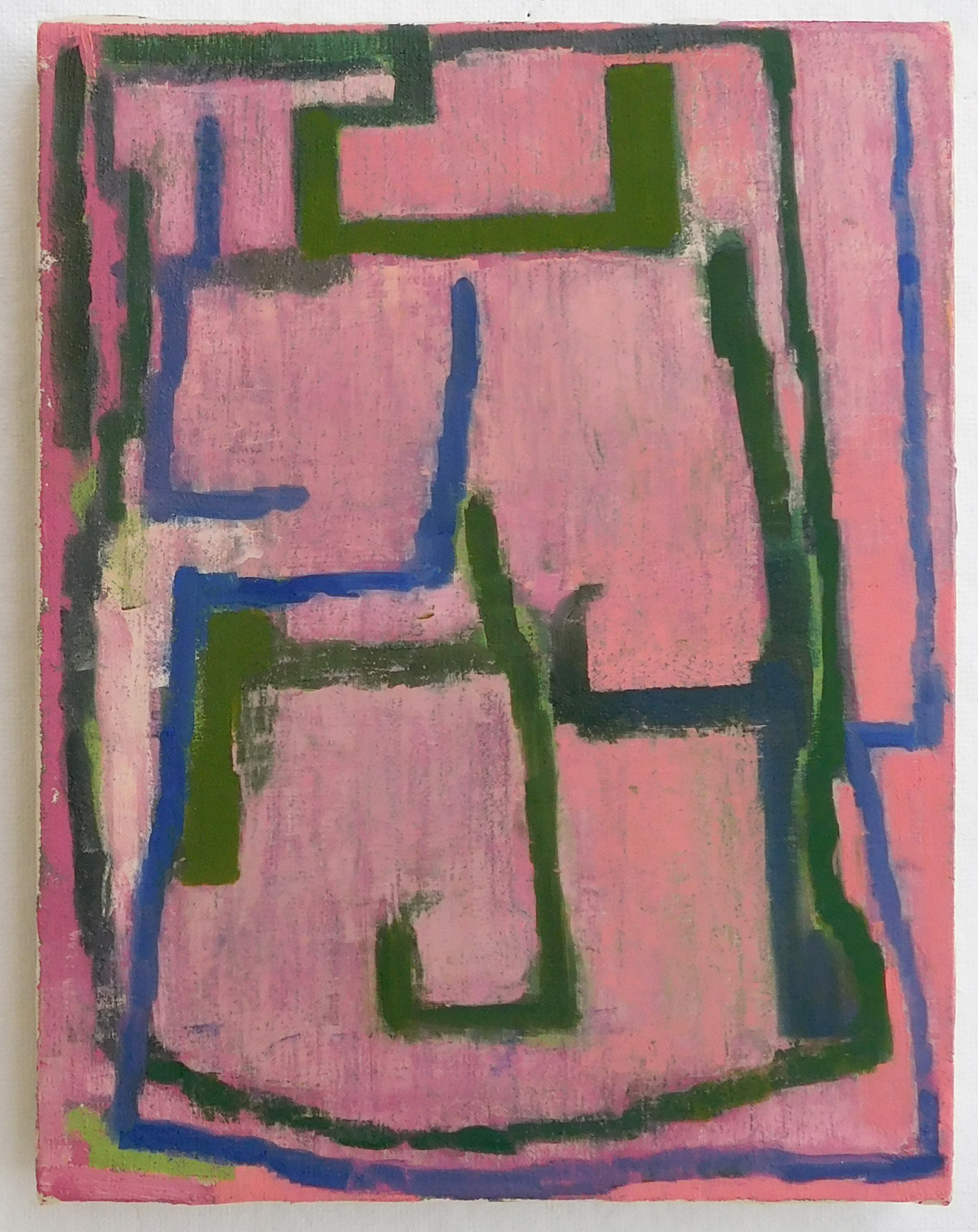 untitled (reversed LusH). oil on canvas 11"x14"