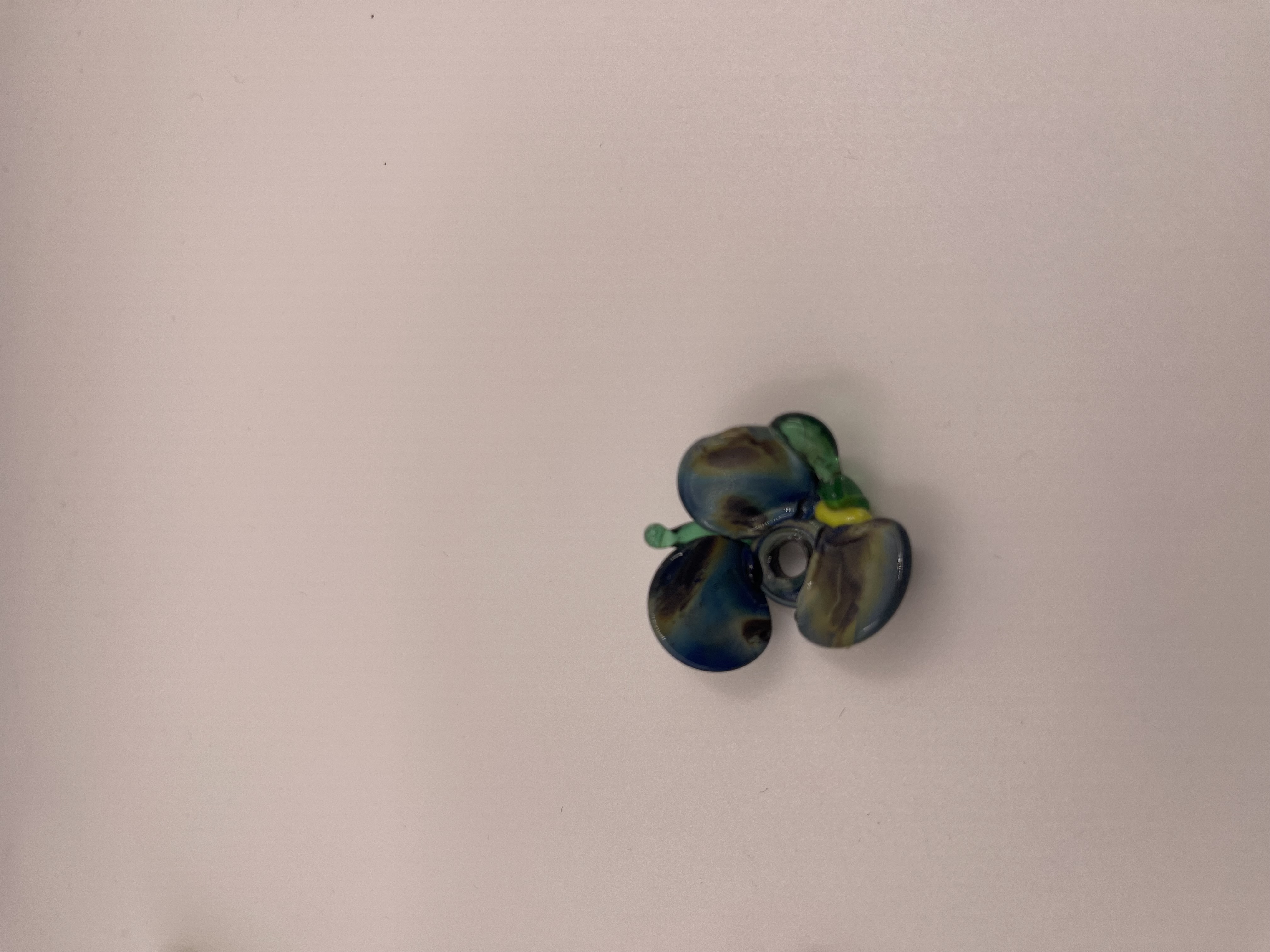 Flower Bead, Glass