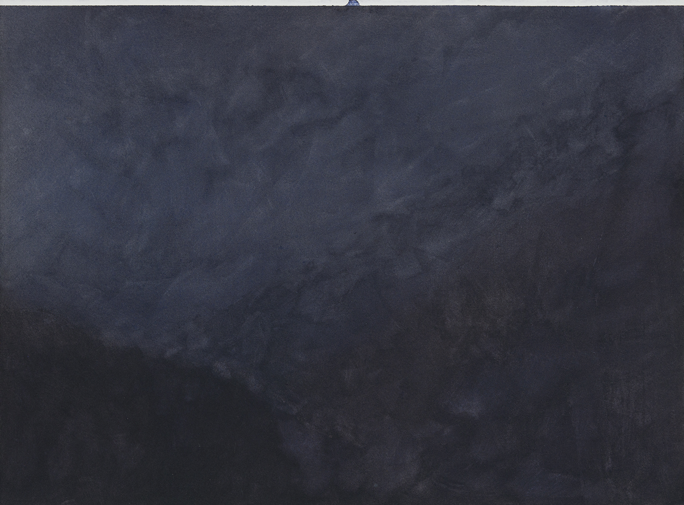 Versants, nuit (II)aquarelle sur papier28 x 38 cm, 2024