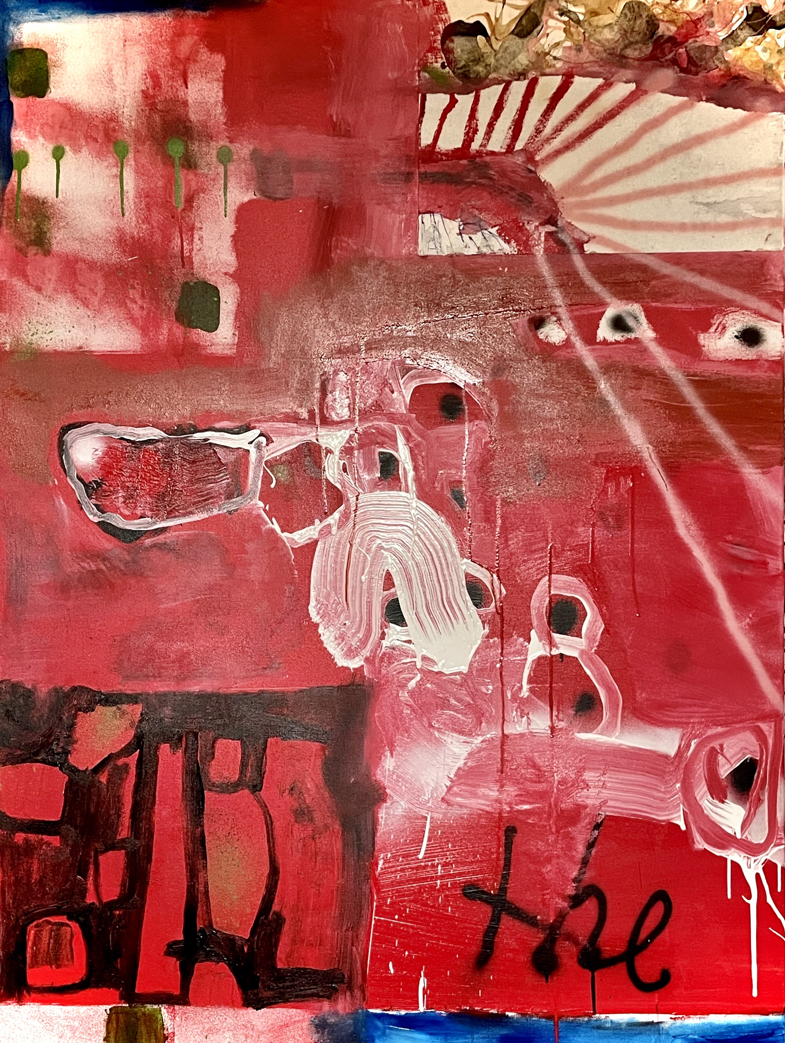 for a see through loveMixed Media on Canvas 152cm x 125cma