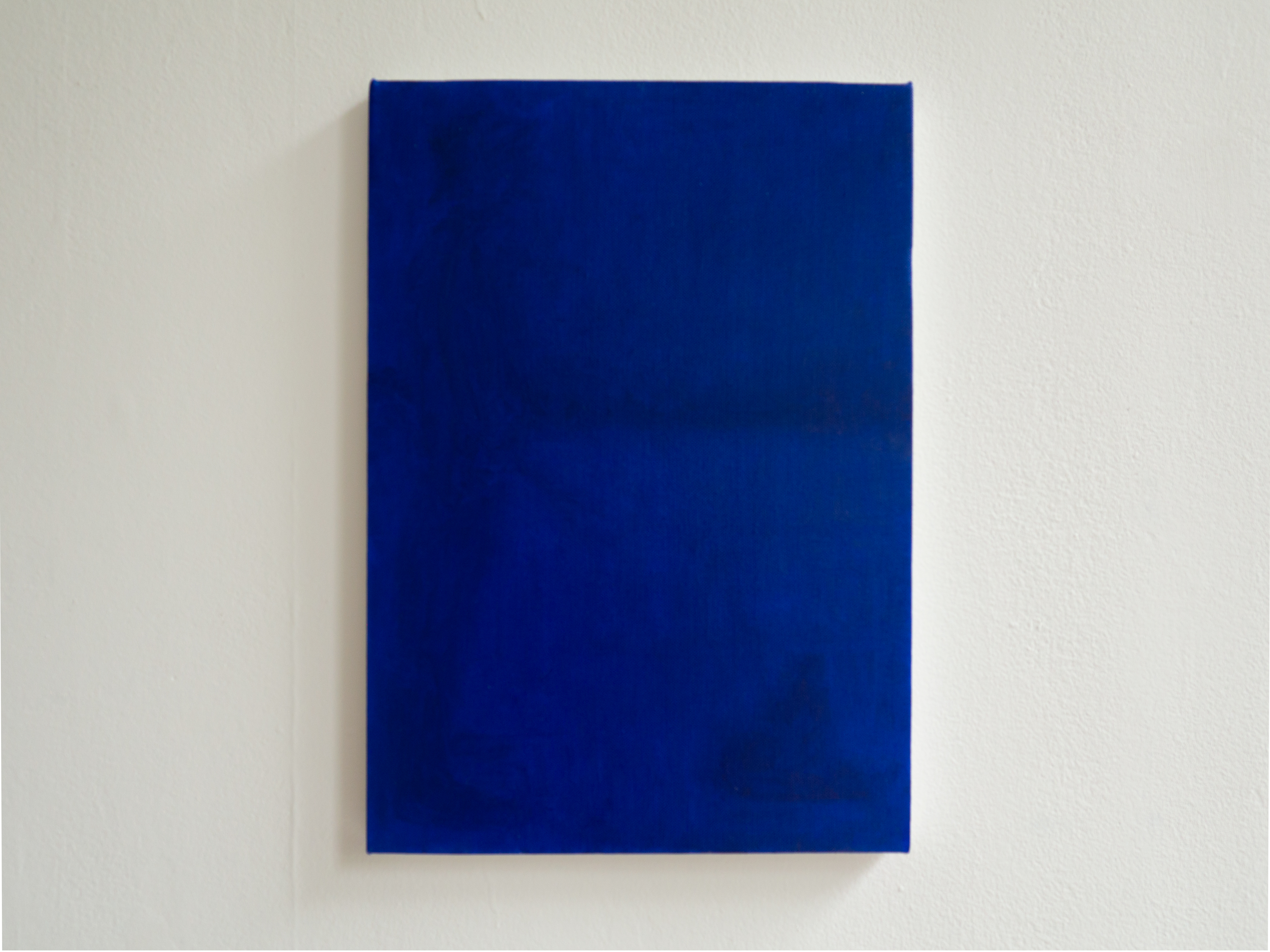 It's Not Over, Detail of Blue Monochrome