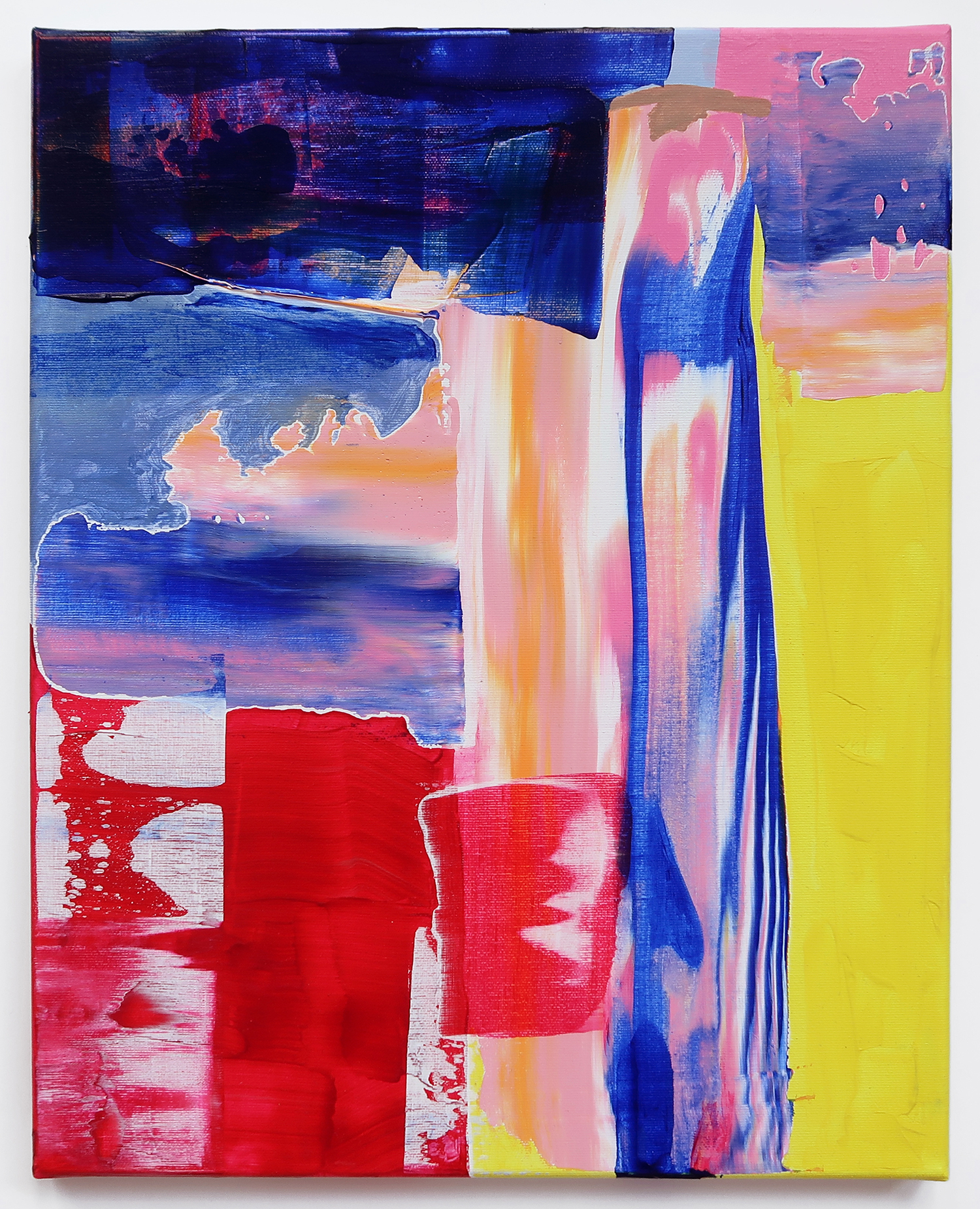 Untitled 496, 2018, Acrylic on canvas, 50x40cm