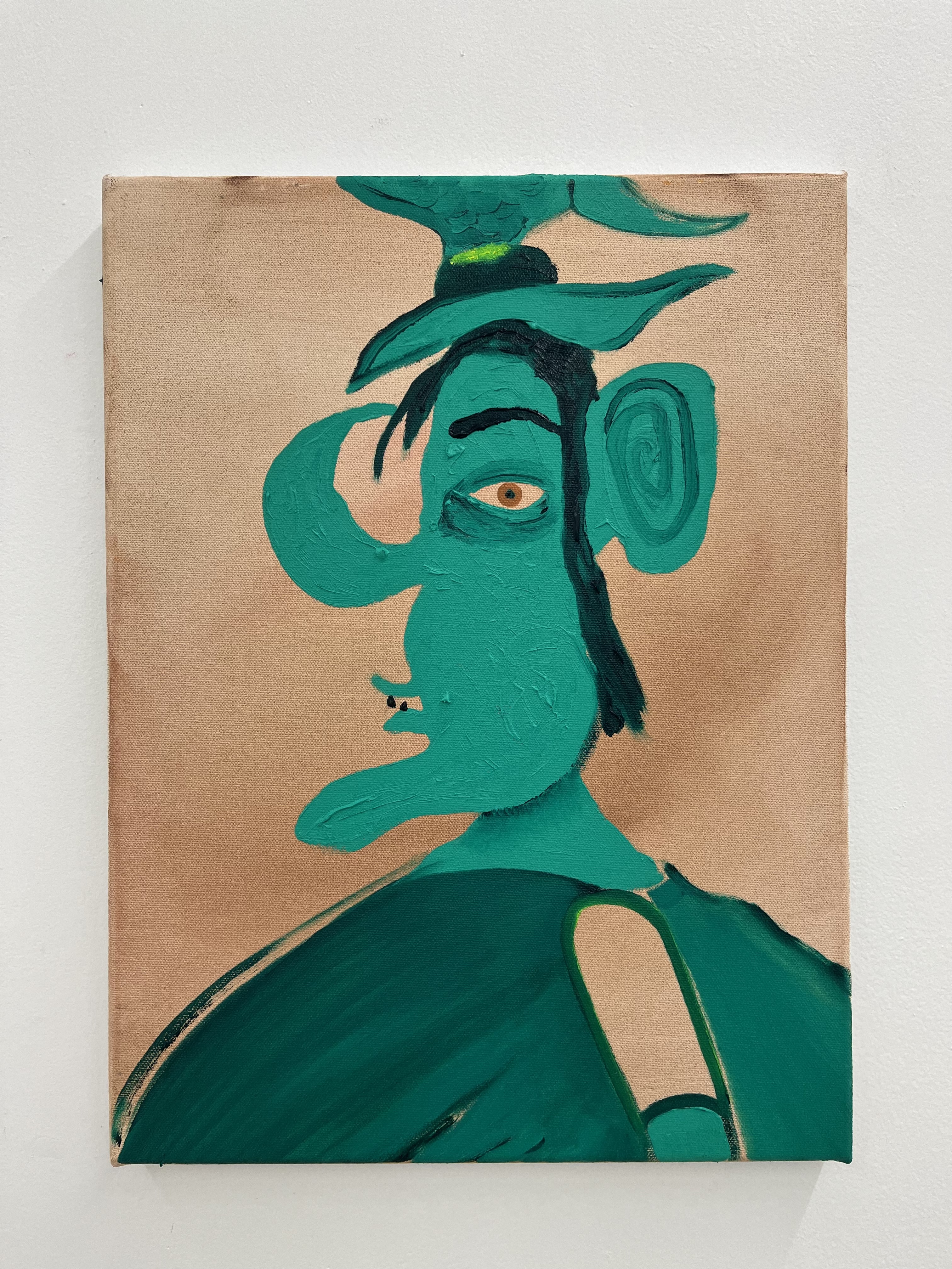 Witch, oil on canvas, 2022