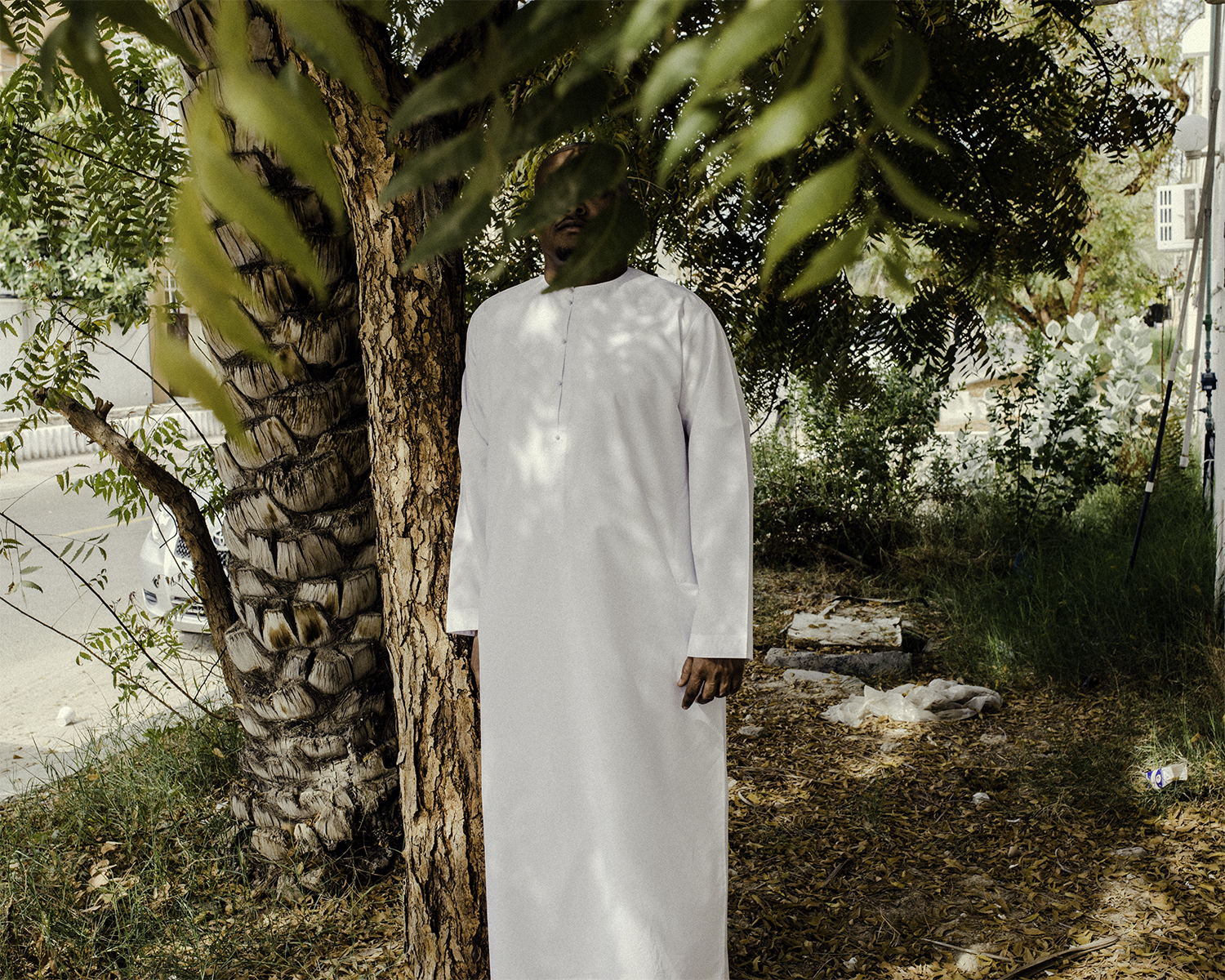 IM, photographed anonymously in Dubai for The National