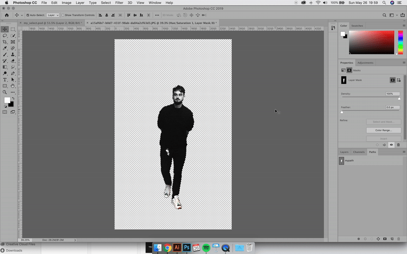 Fig.40. My website self pic making off.