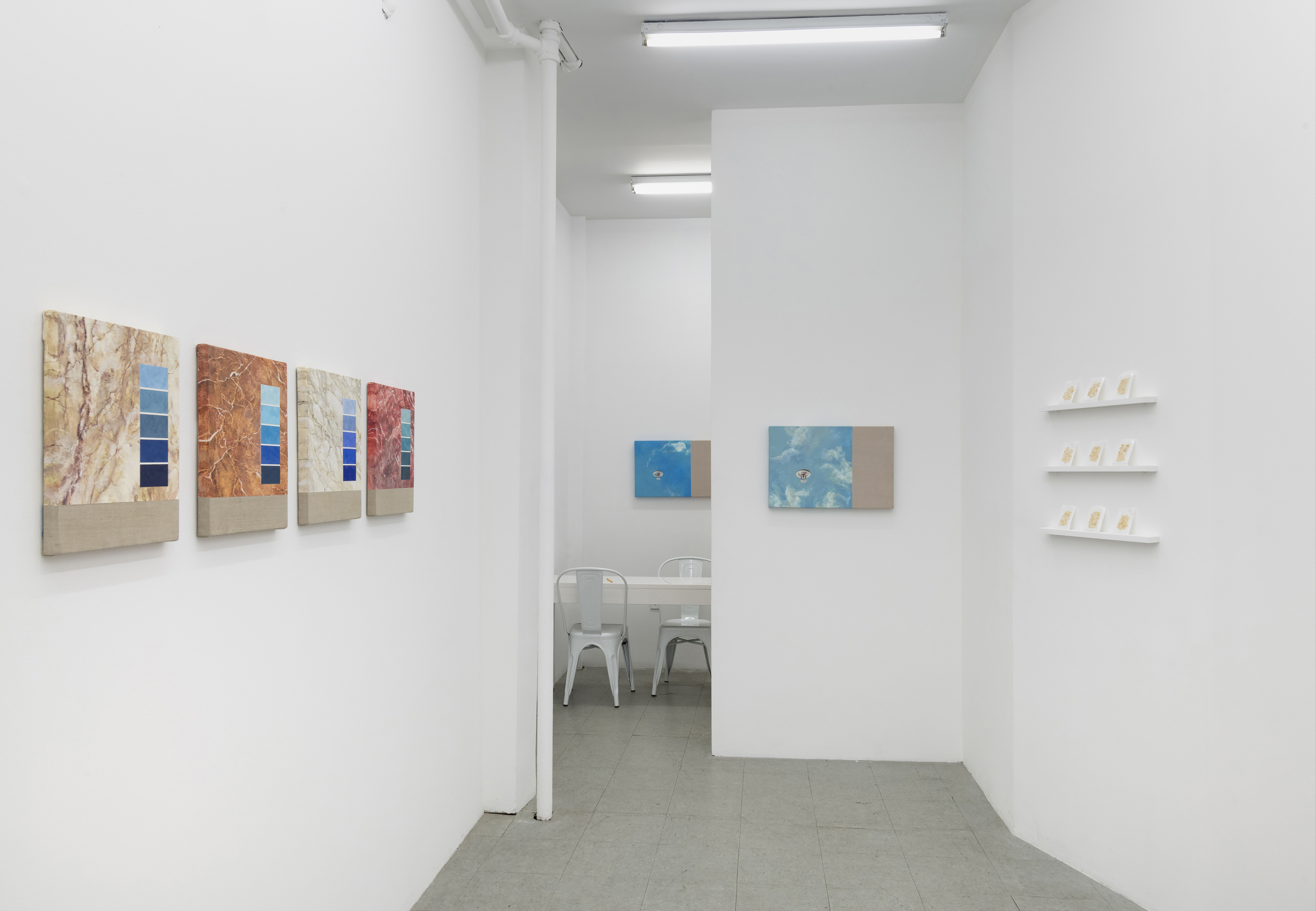 Vessels installation at High Noon Gallery, New York, NY