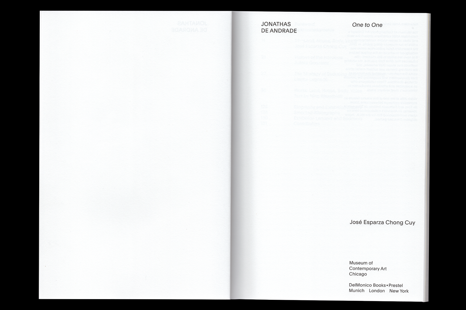 JONATHAS DE ANDRADE, 2019. BOOK DESIGN. Design: Gabriel Melcher.