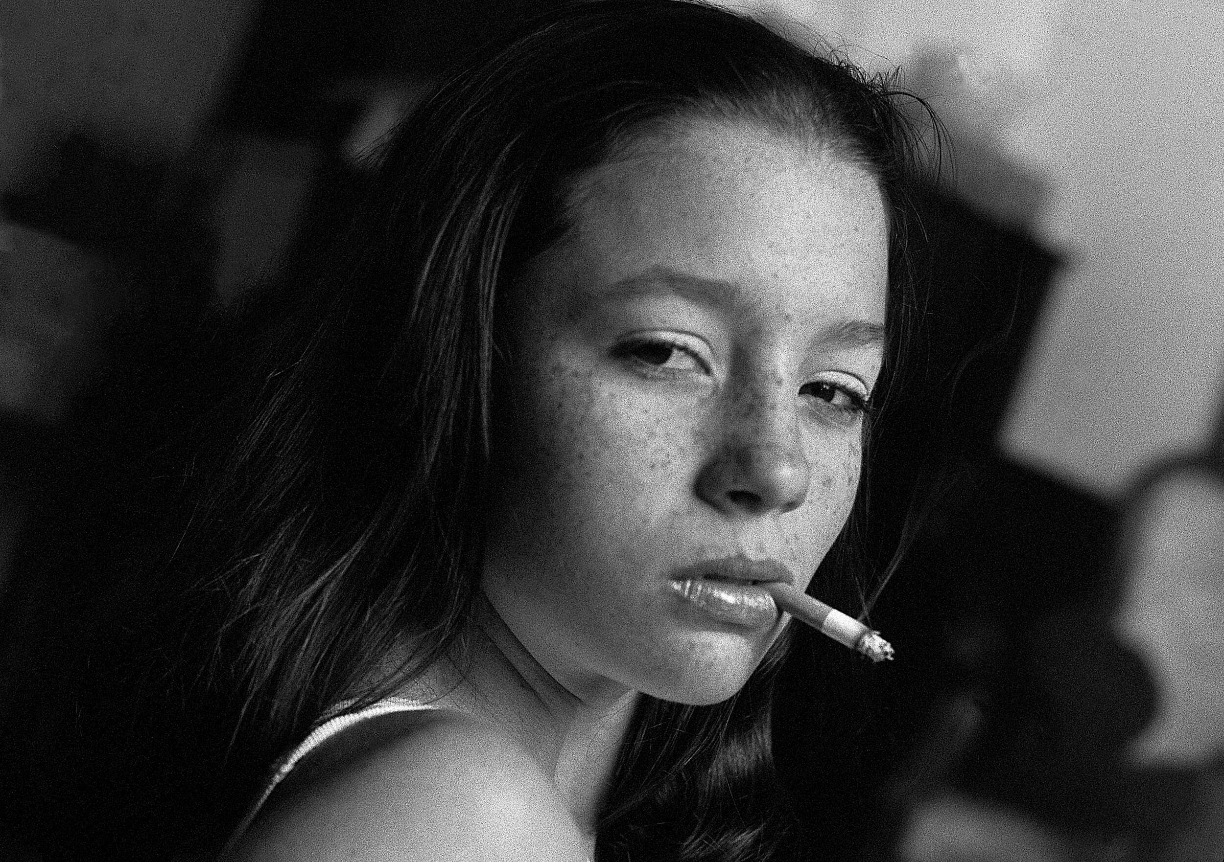 LAURE, Girl Smoking 2007