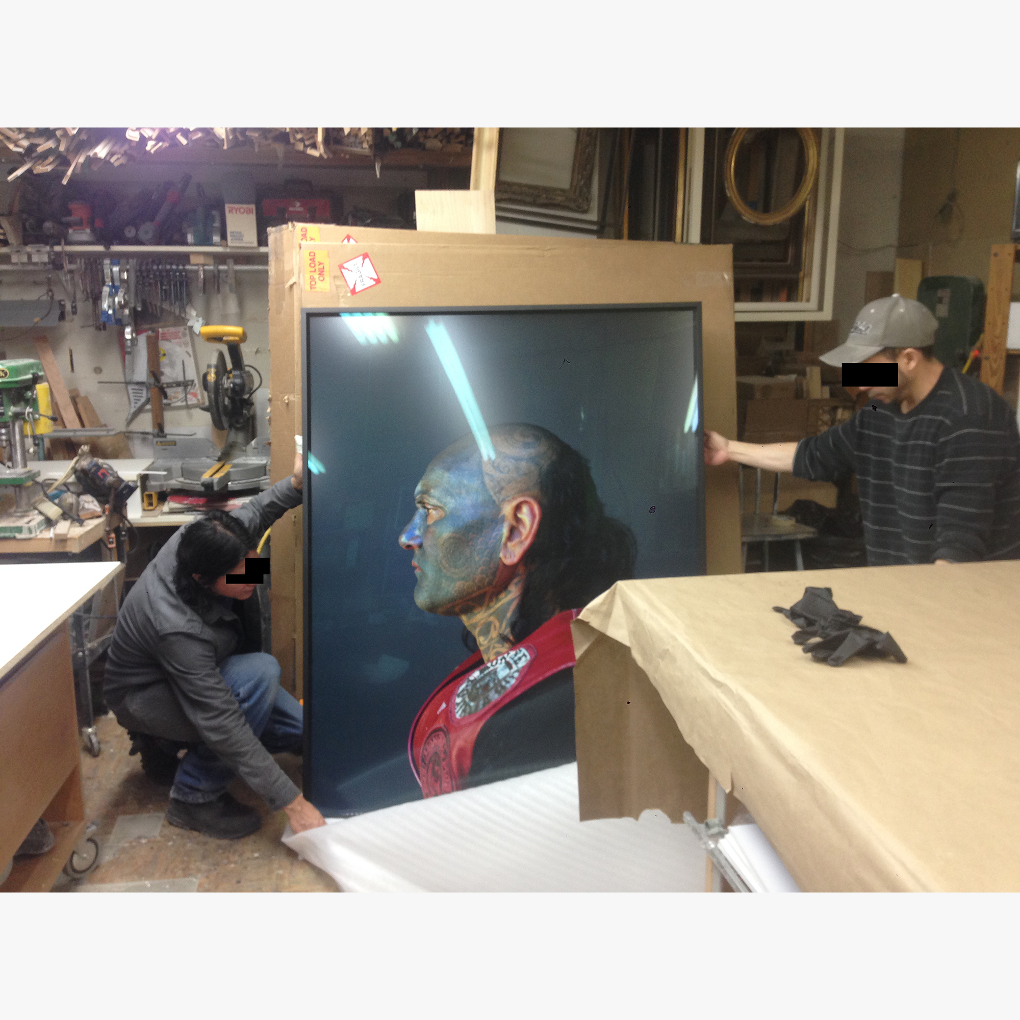 1/3Framing, NYC, 2015