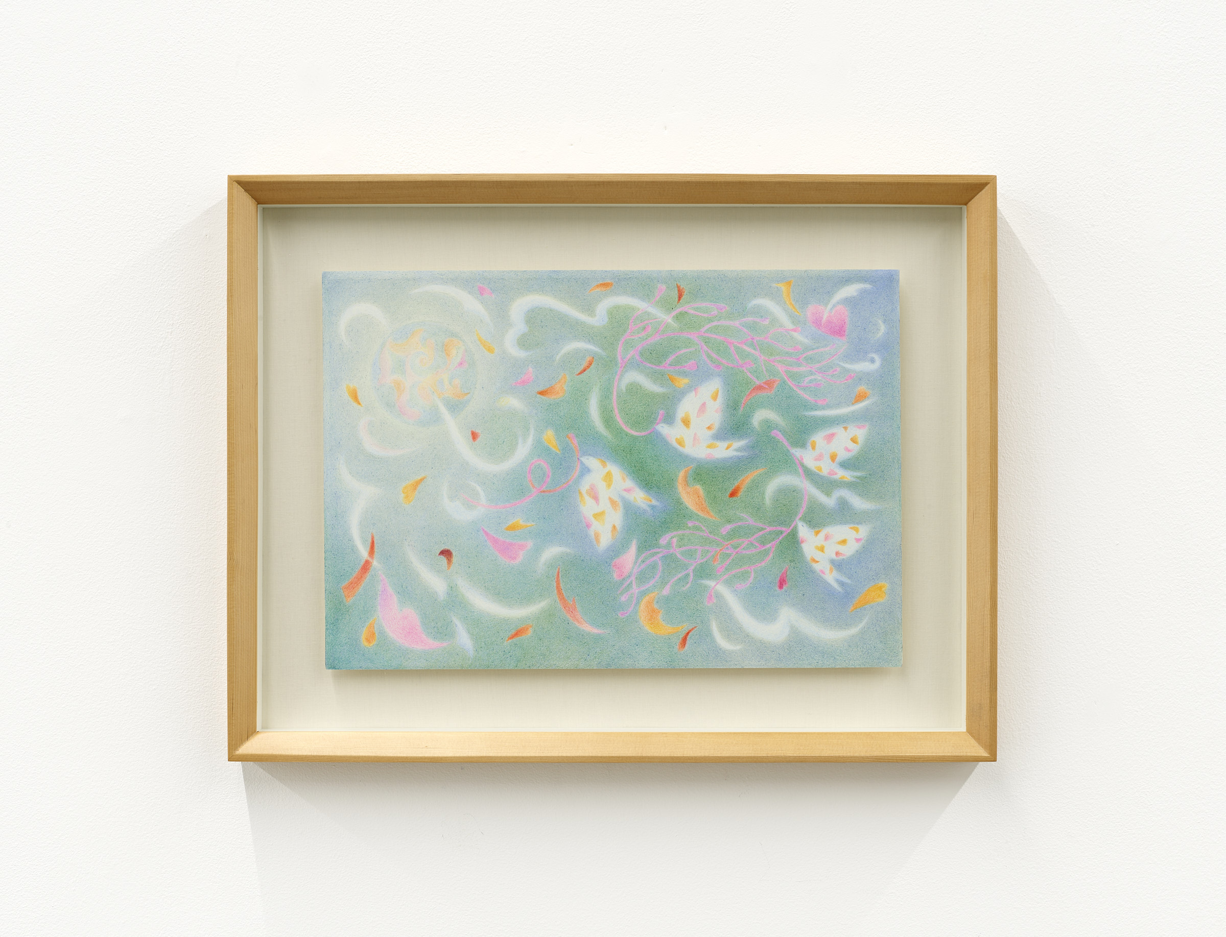 JiHye A, Dawn's Glow (2025), Color Pencil on Paper, 42 x 55 x 4cm