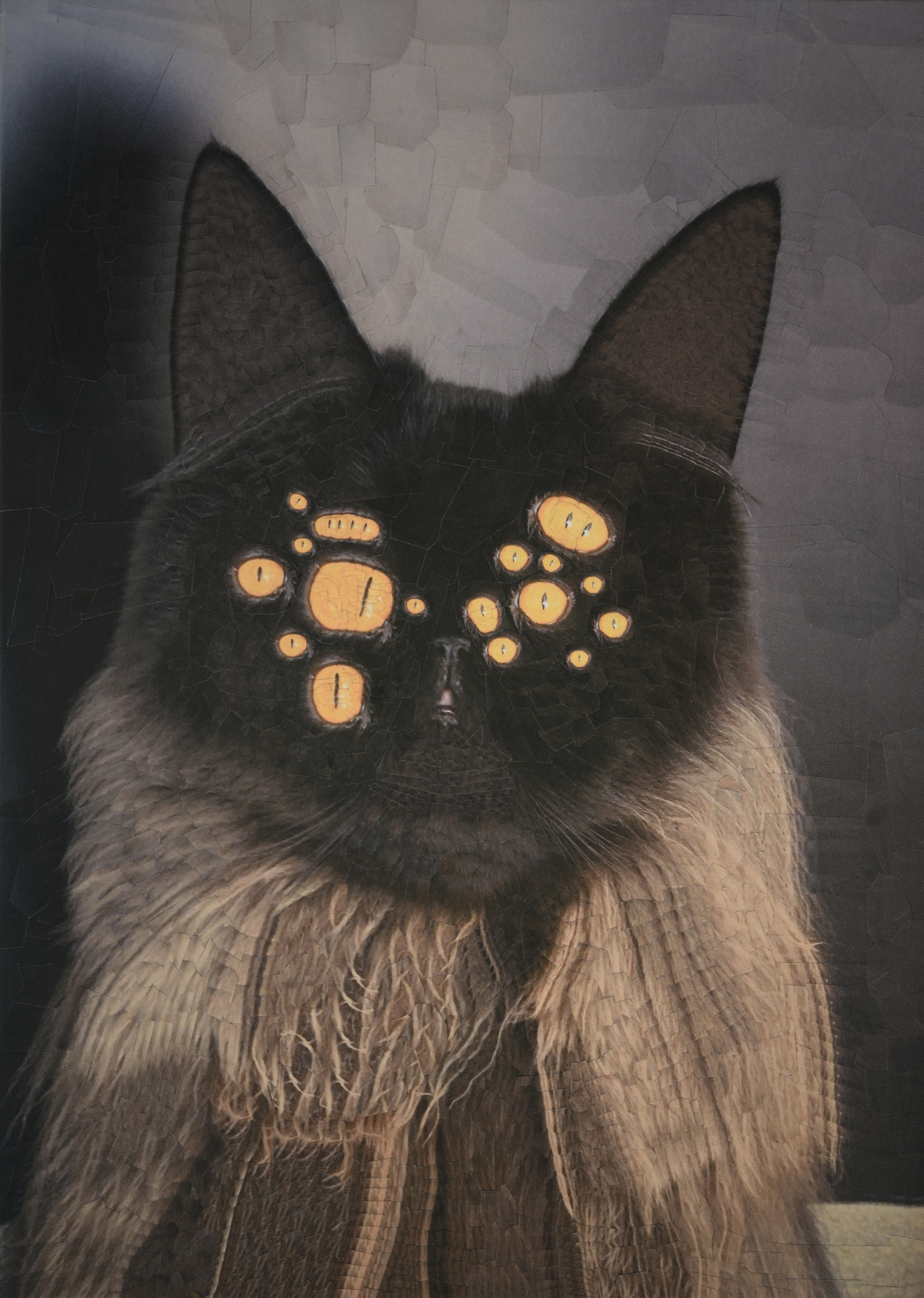 Moose, 2020, 8.2 x 11.6 inches