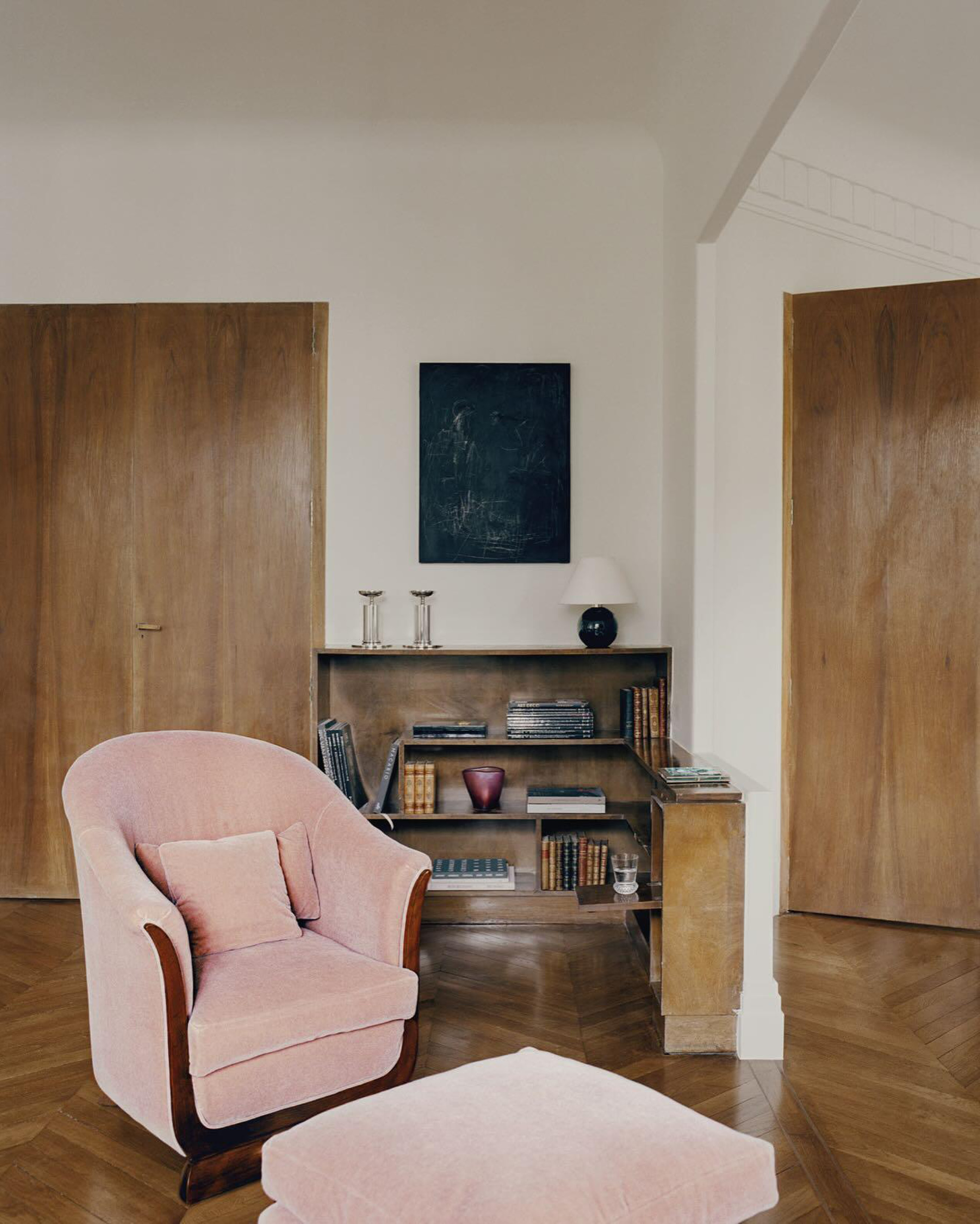 Art Deco Apartment Interior Design, Saint-Germain-des-Prés. Architectural Digest France. March 2025.