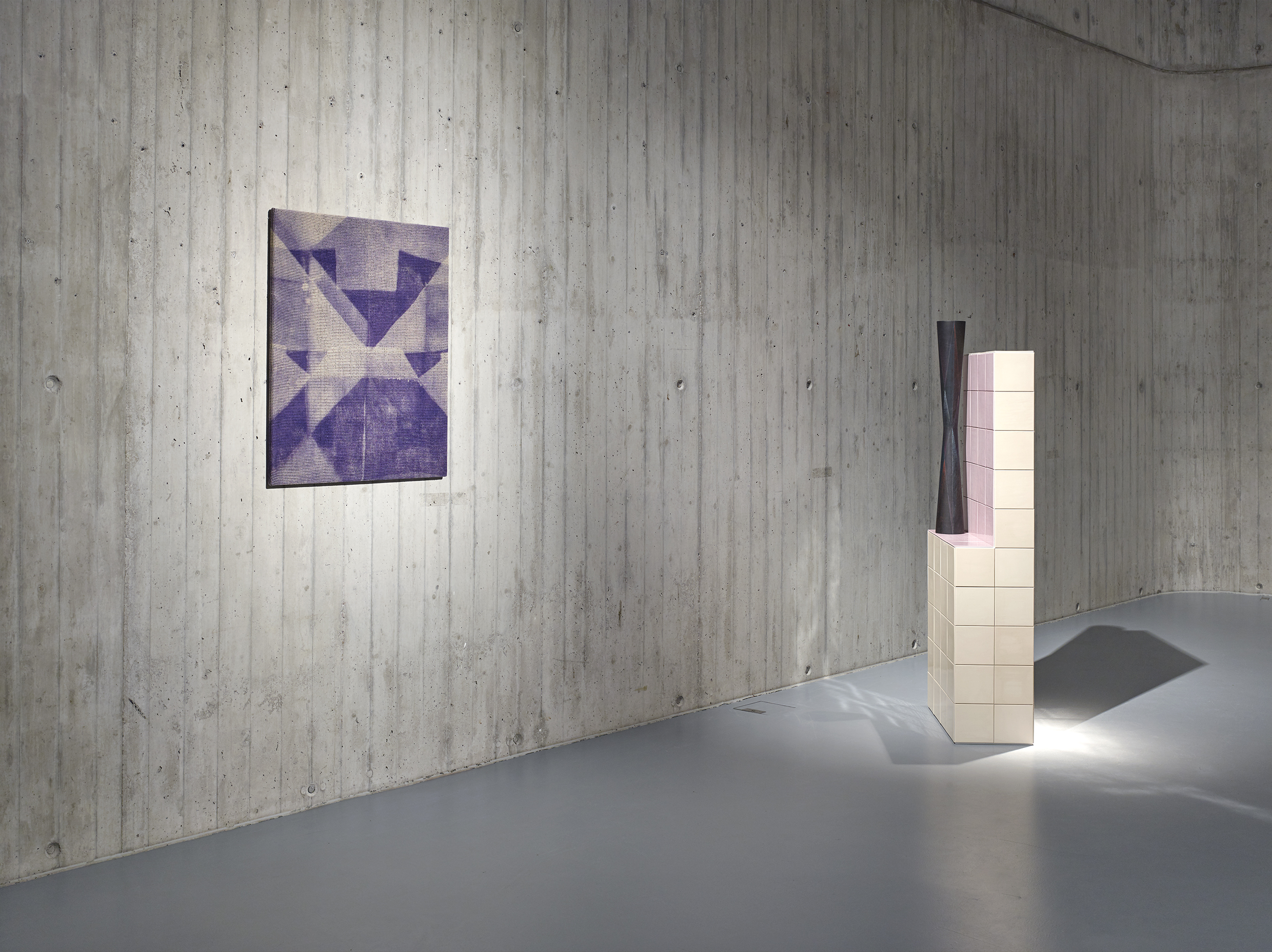 Das Moment, Neue Galerie Gladbeck, with Franziska Holstein, Anne Neukamp, Claudia Wieser, 2016  photo: Simon Vogel