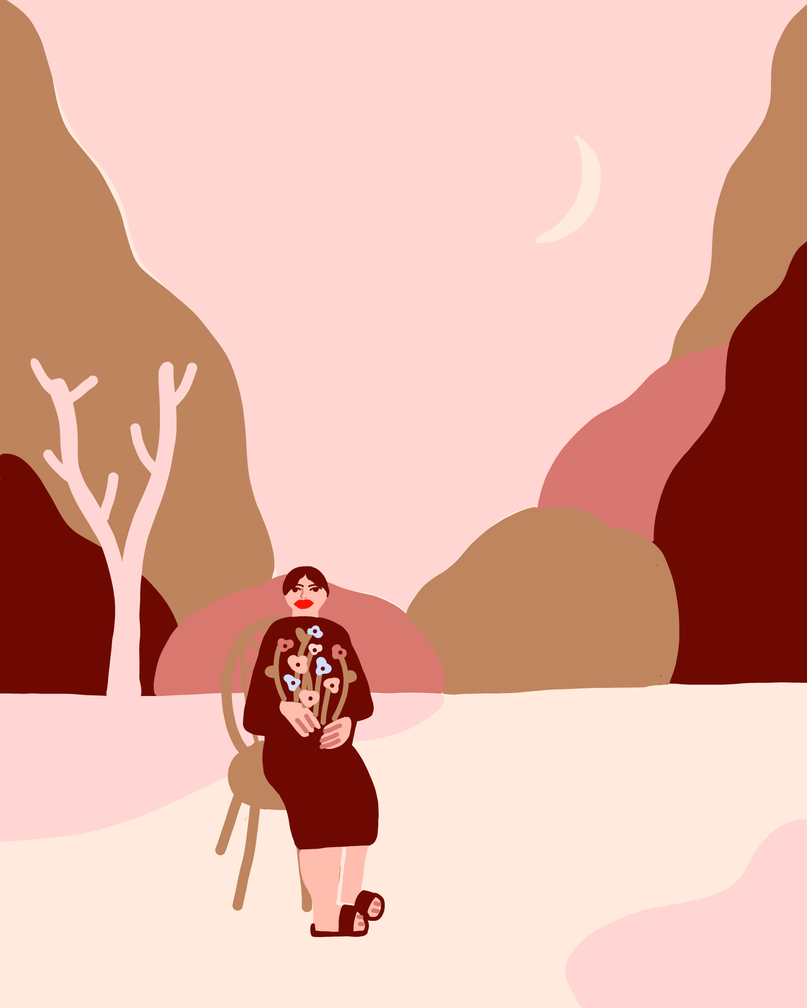 December - Digital Drawing