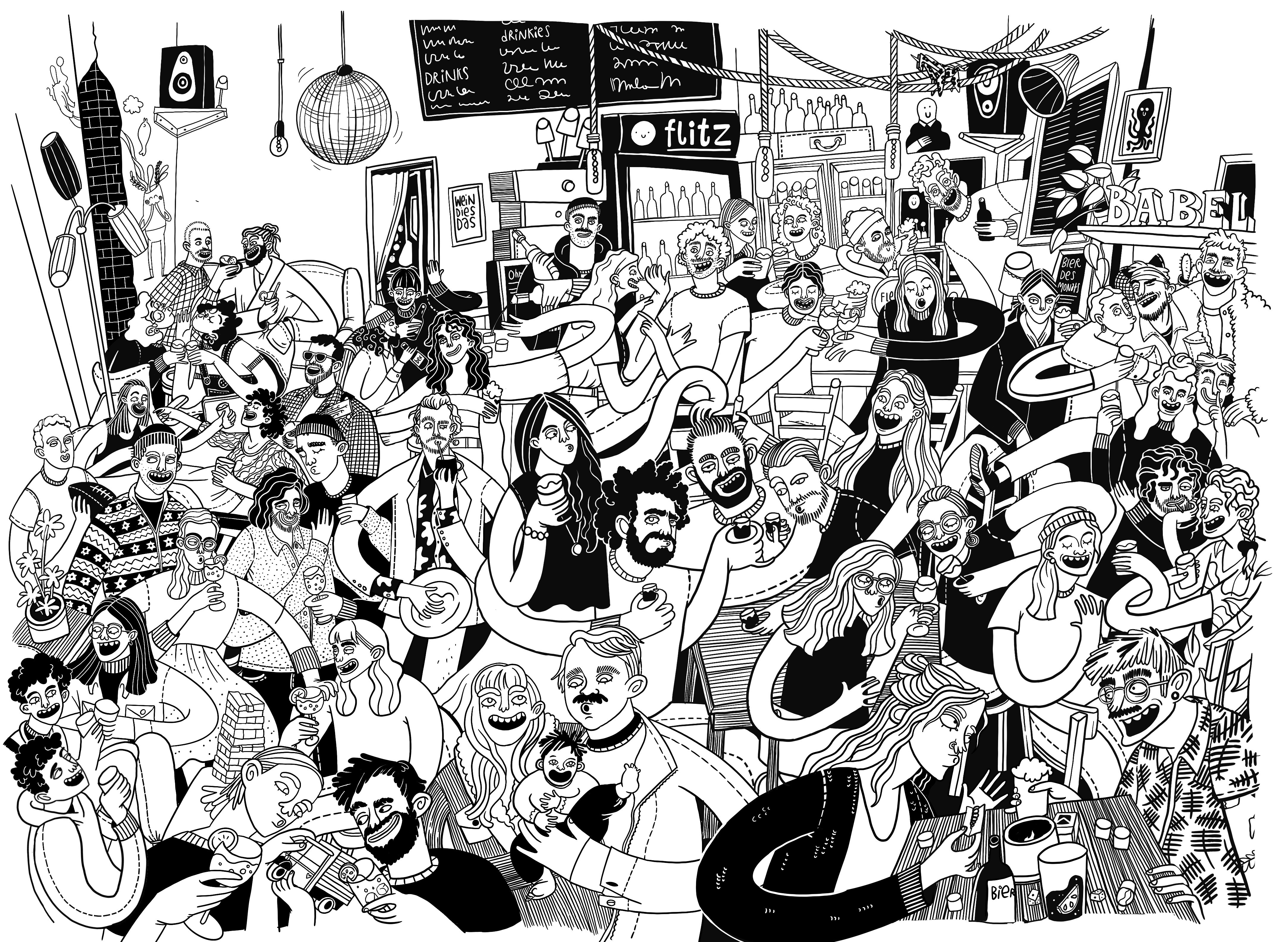 illustre Kneipenrunde