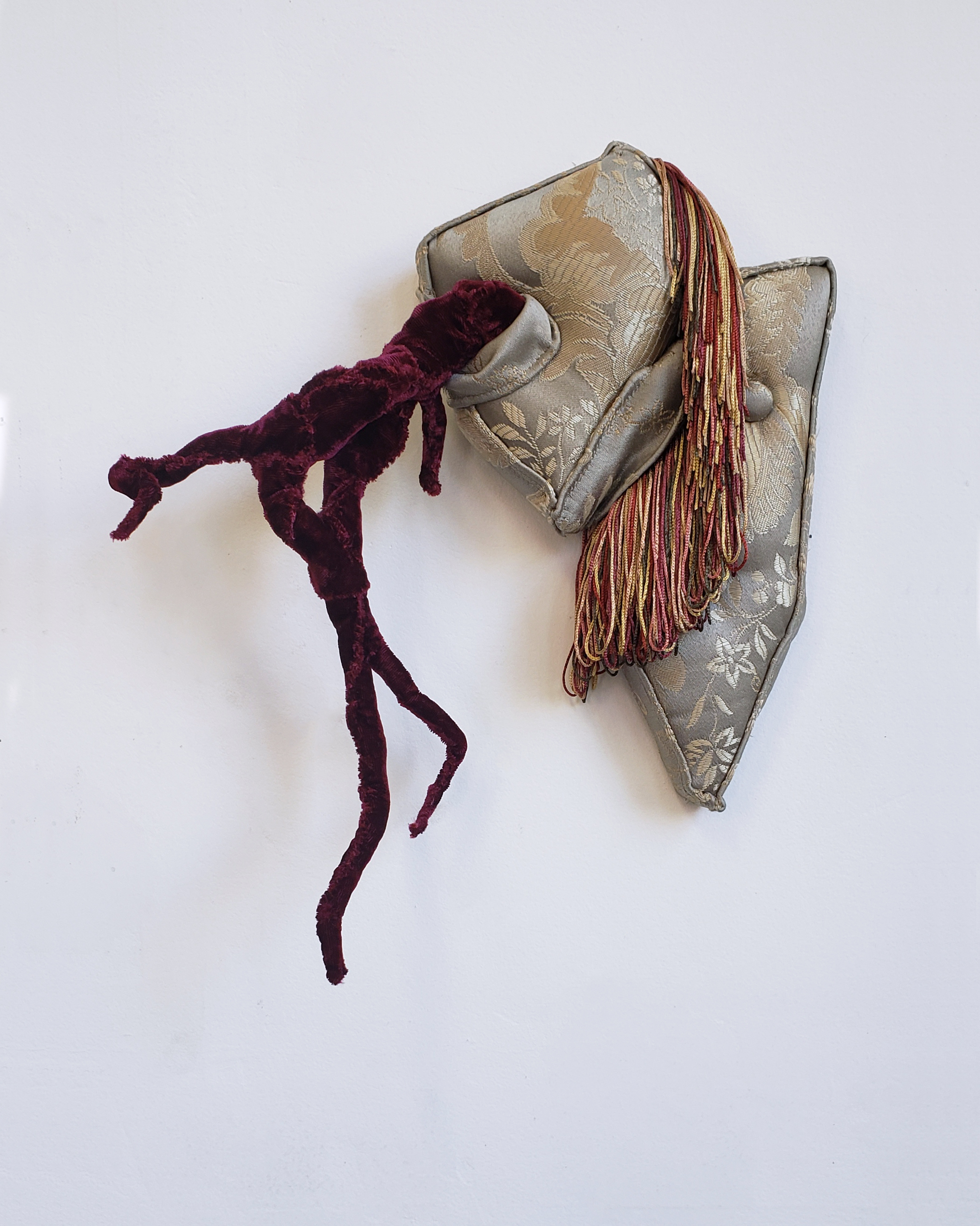 Recollection (finger tap's sigh). 13in x 11in x 4in.