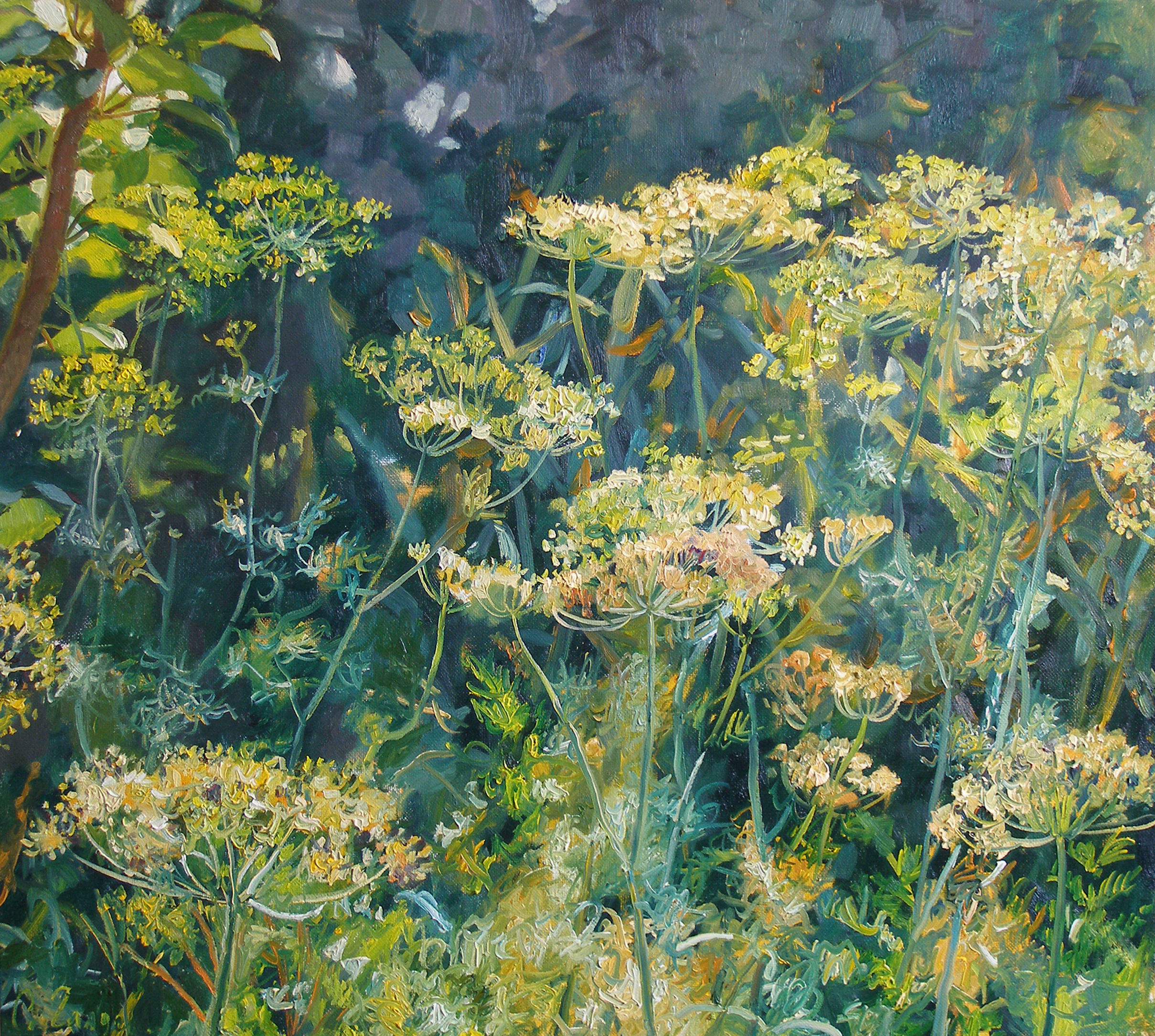 "Dill", 2010, oil on canvas, 90 × 100 cm