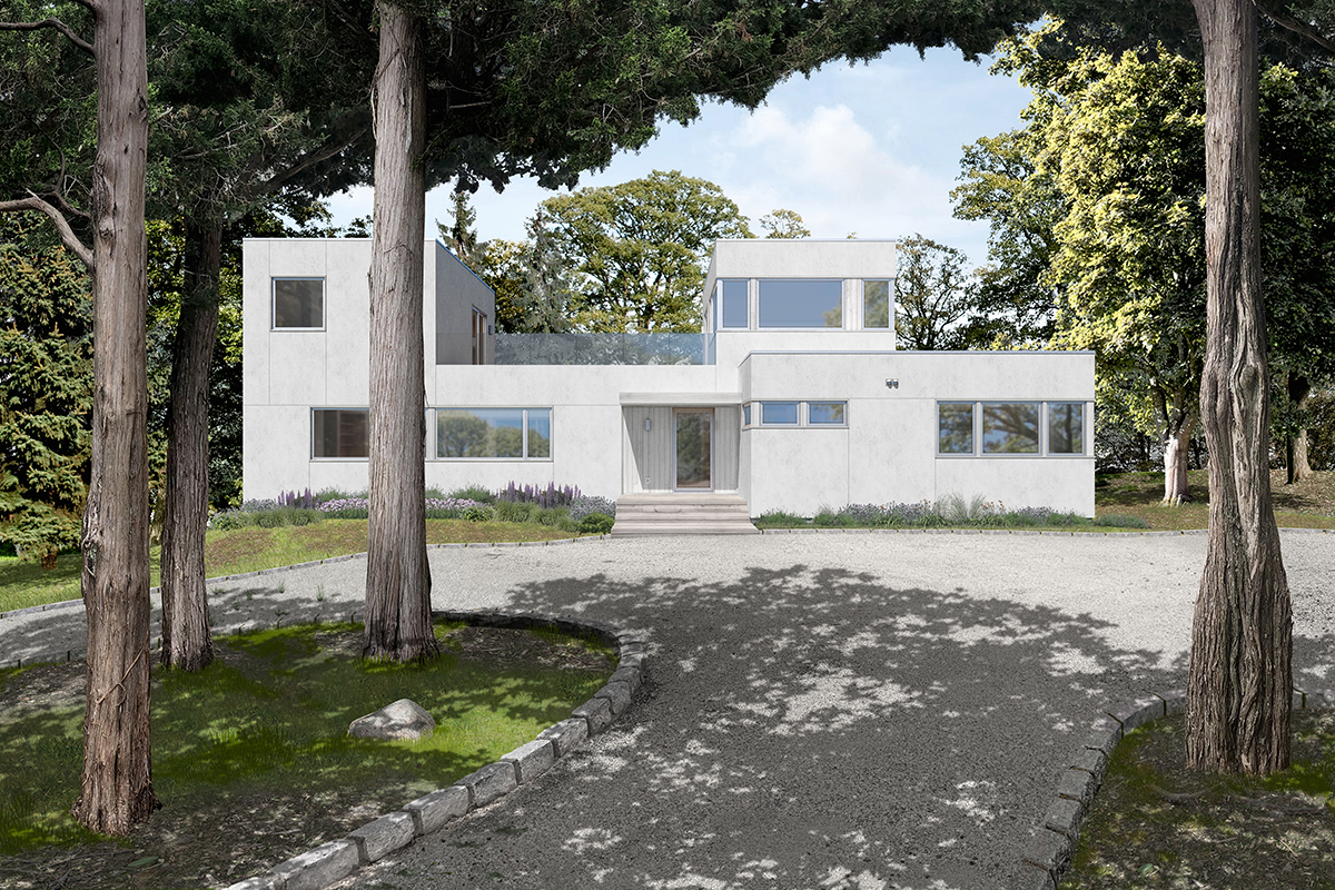 Rendering (East Facade)