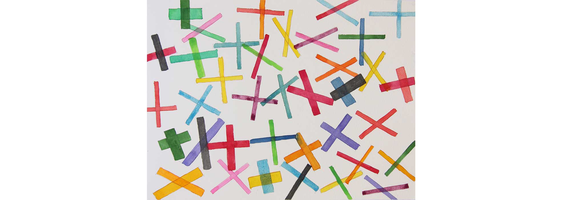 Untitled, 2021. Watercolor on paper, 23 x 30.5 cm.