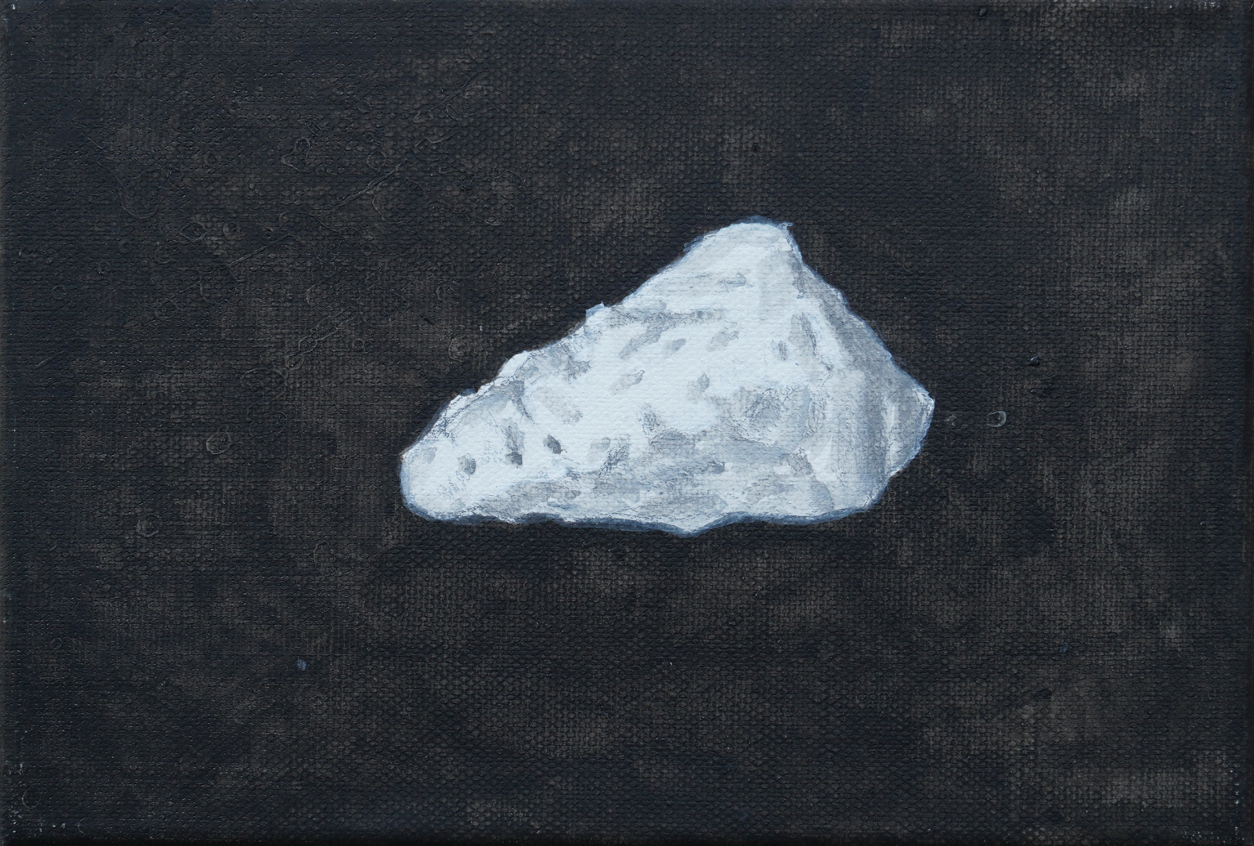 빛나는 돌 Shining stone_acrylic on canvas_22.7x15.8cm_2021