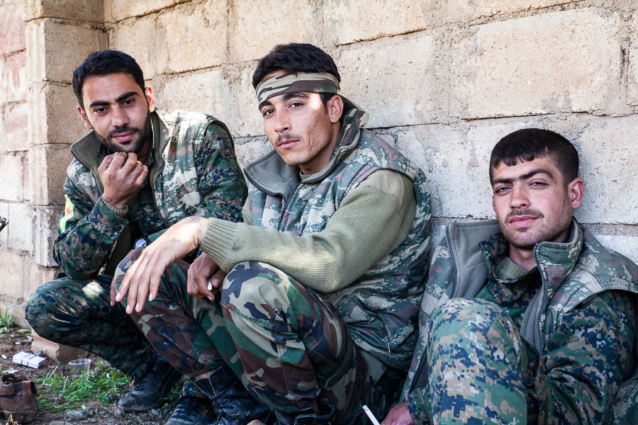 YPG fighter in Rojava