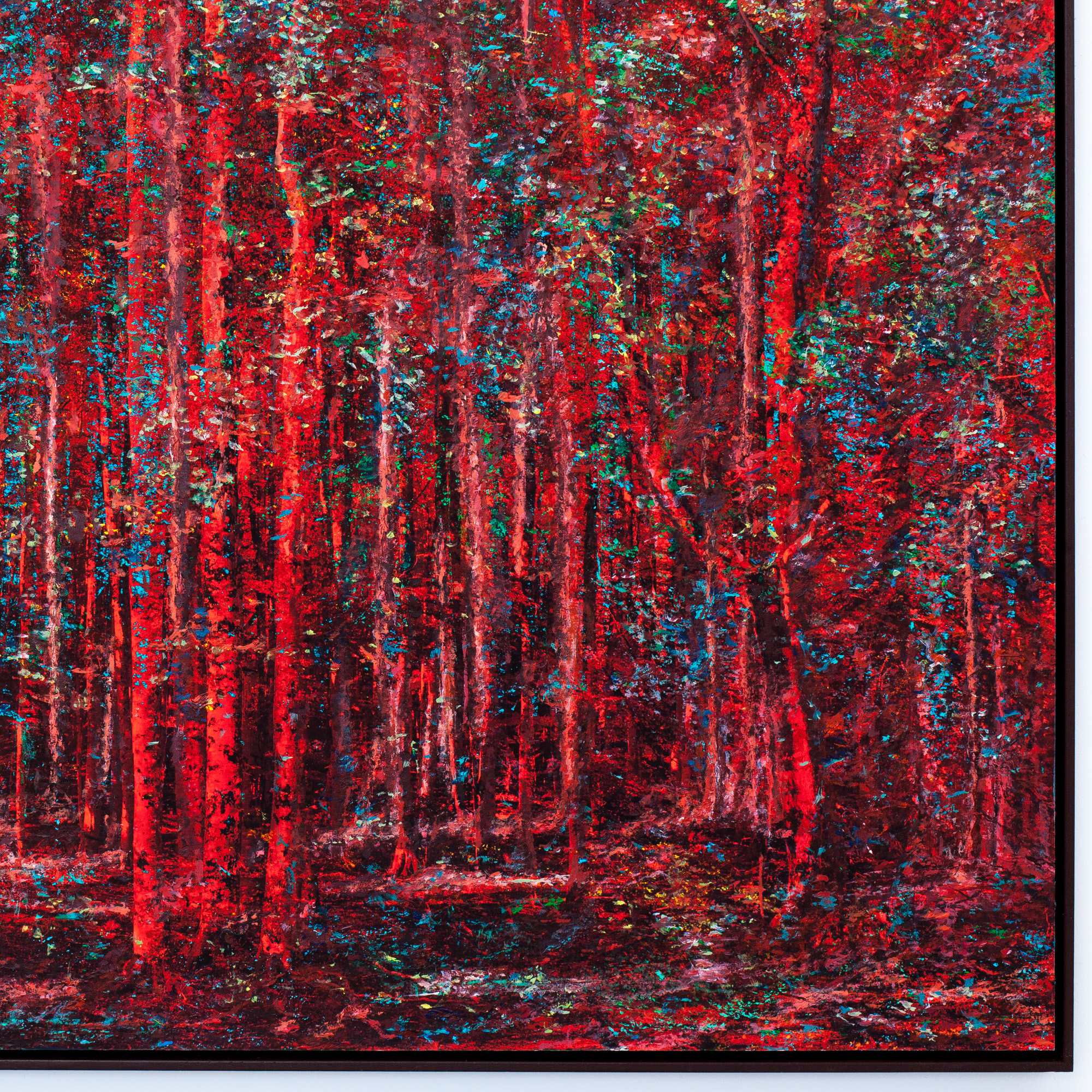 "Dreams that you dream", rouge, 131x80cm, 2021