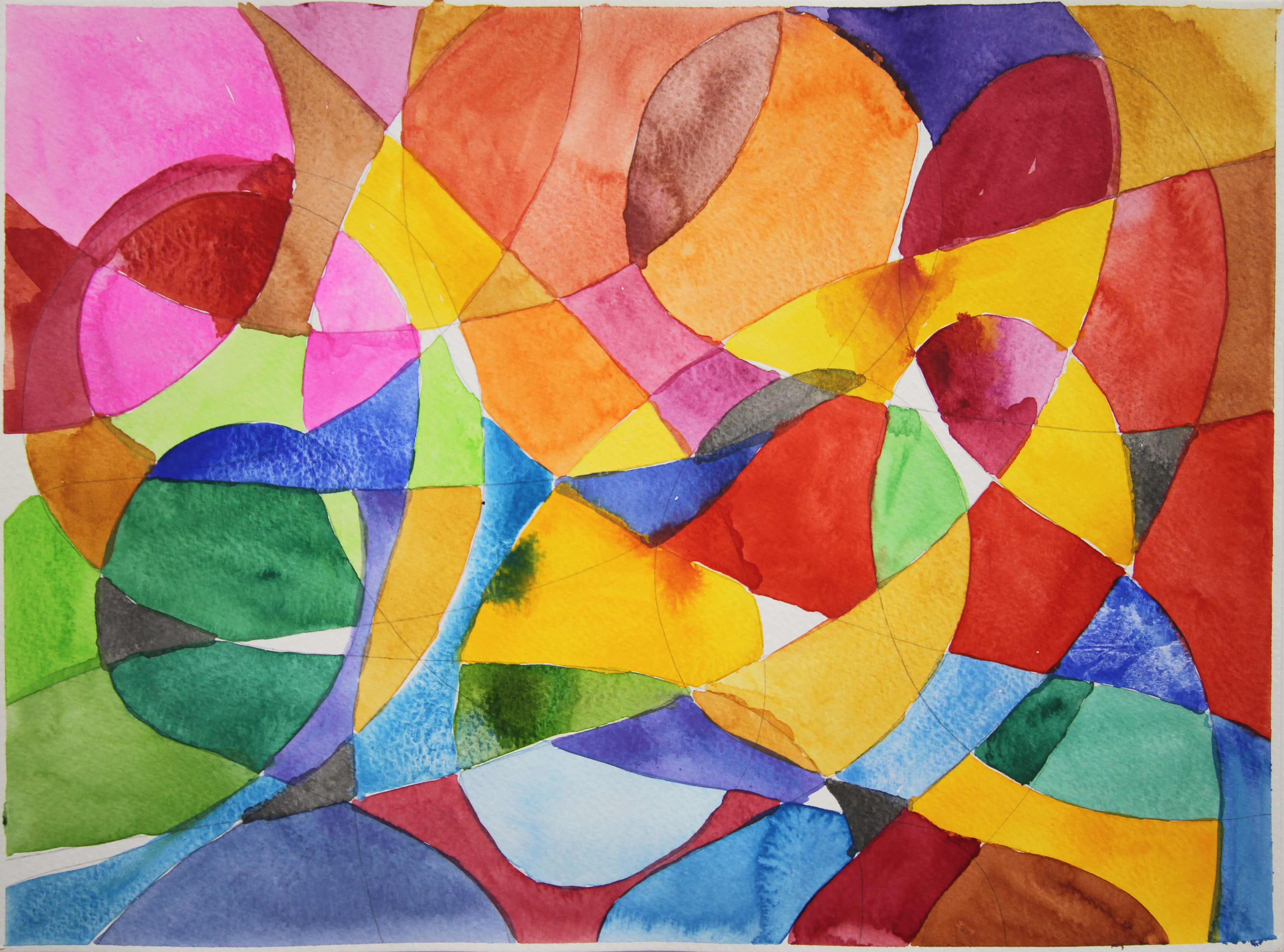 Sin t&iacute;tulo, 2023. Acuarela y l&aacute;piz sobre papel, 23 x 30,5 cm.